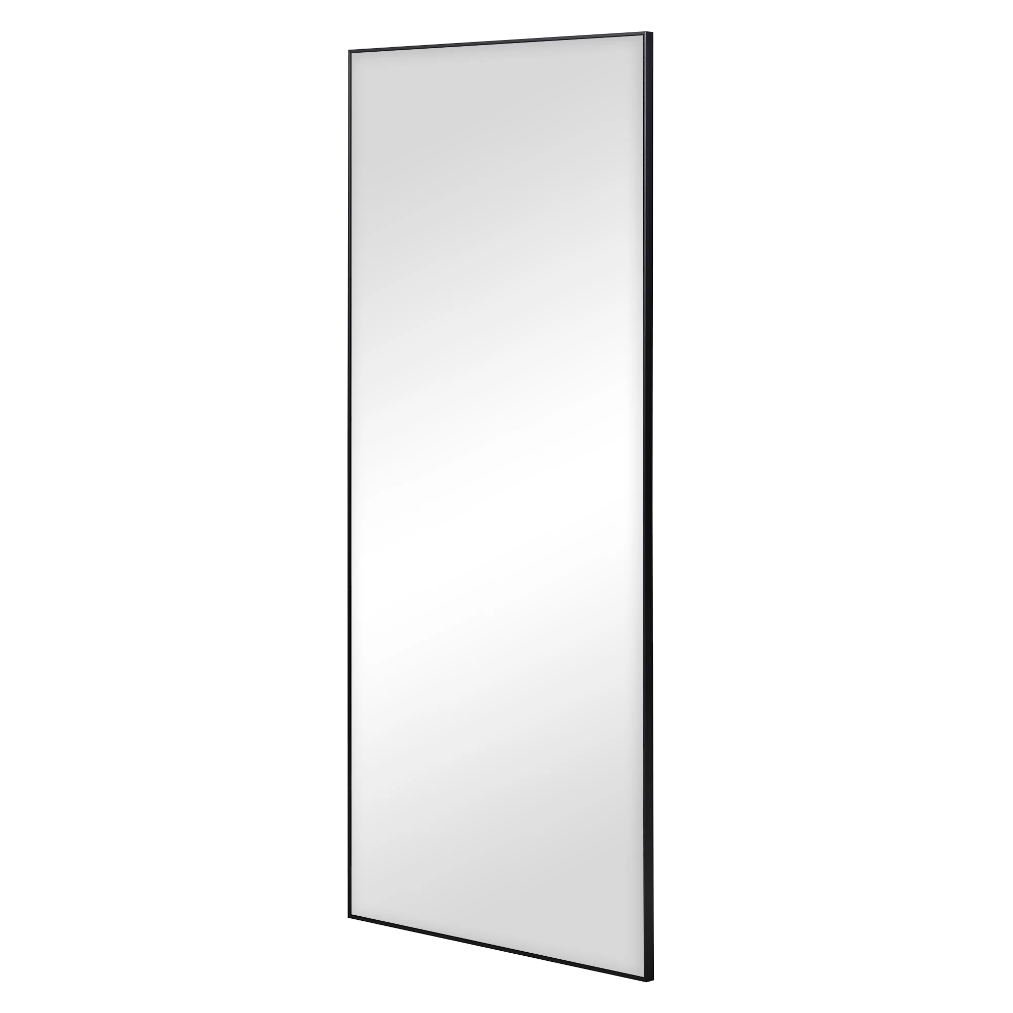180cm Elle XL Rectangle Mirror Black