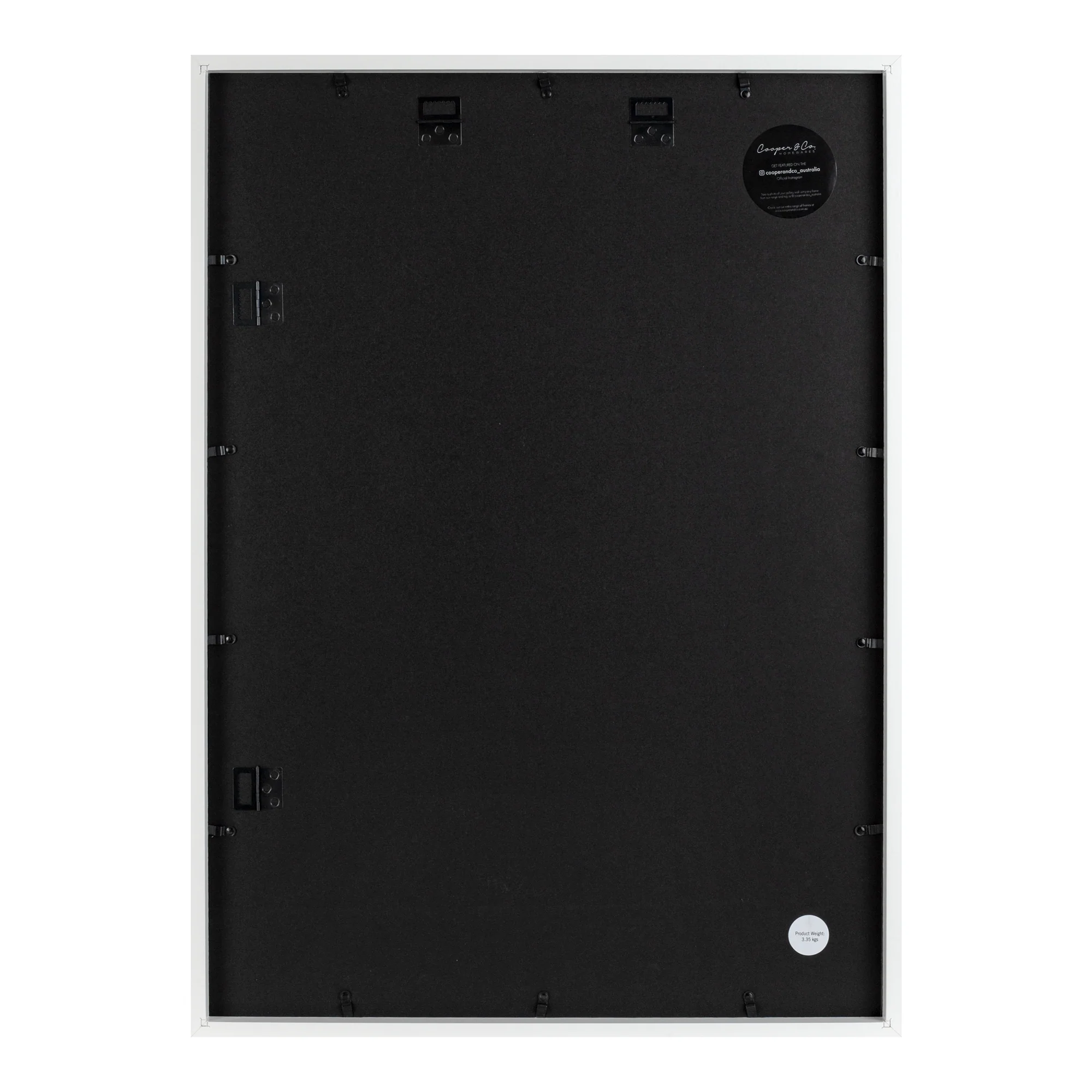 50x70cm Mat to 40x50cm Premium Paradise Wooden Photo Frame - Image 5