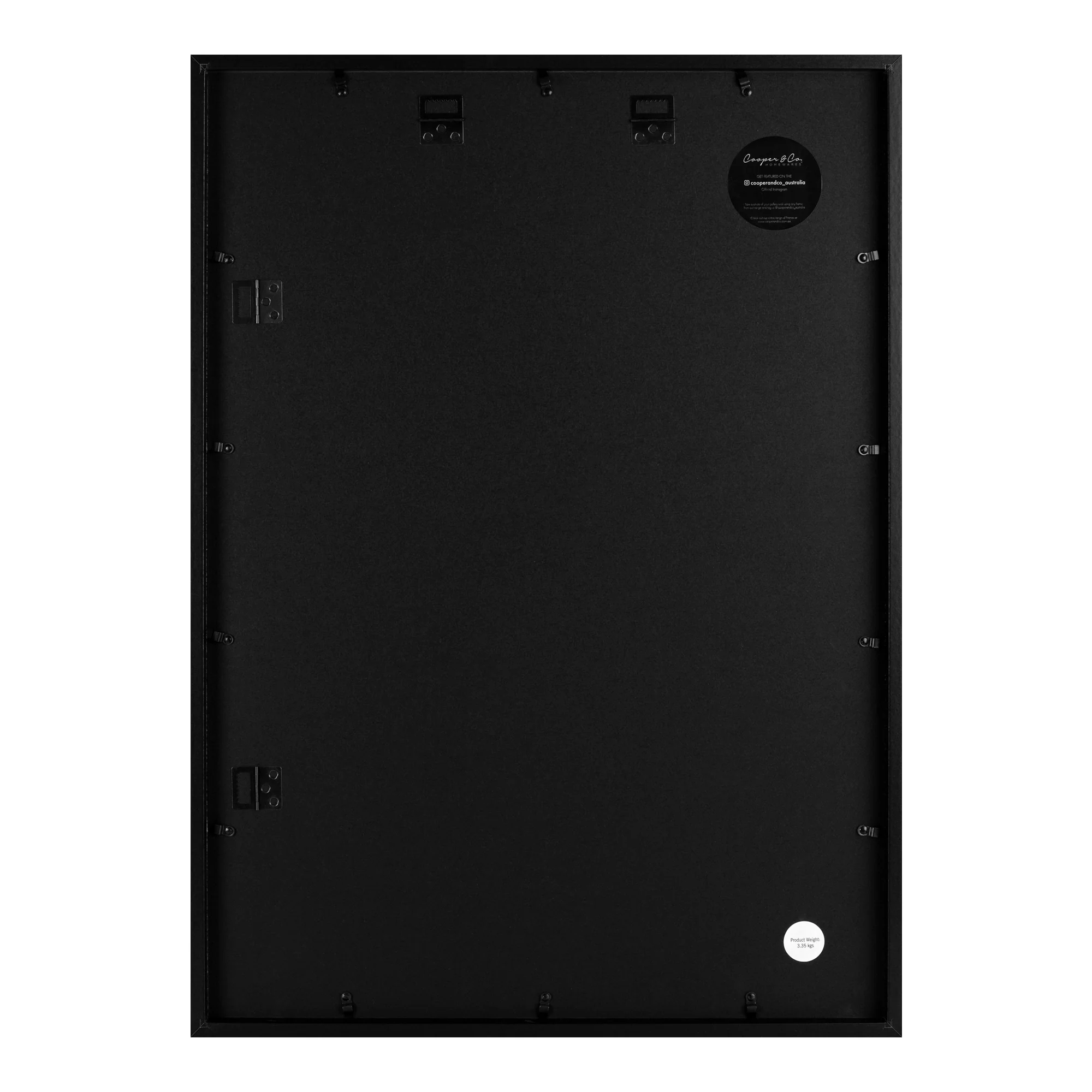 50x70cm Mat to 40x50cm Premium Paradise Wooden Photo Frame - Image 7