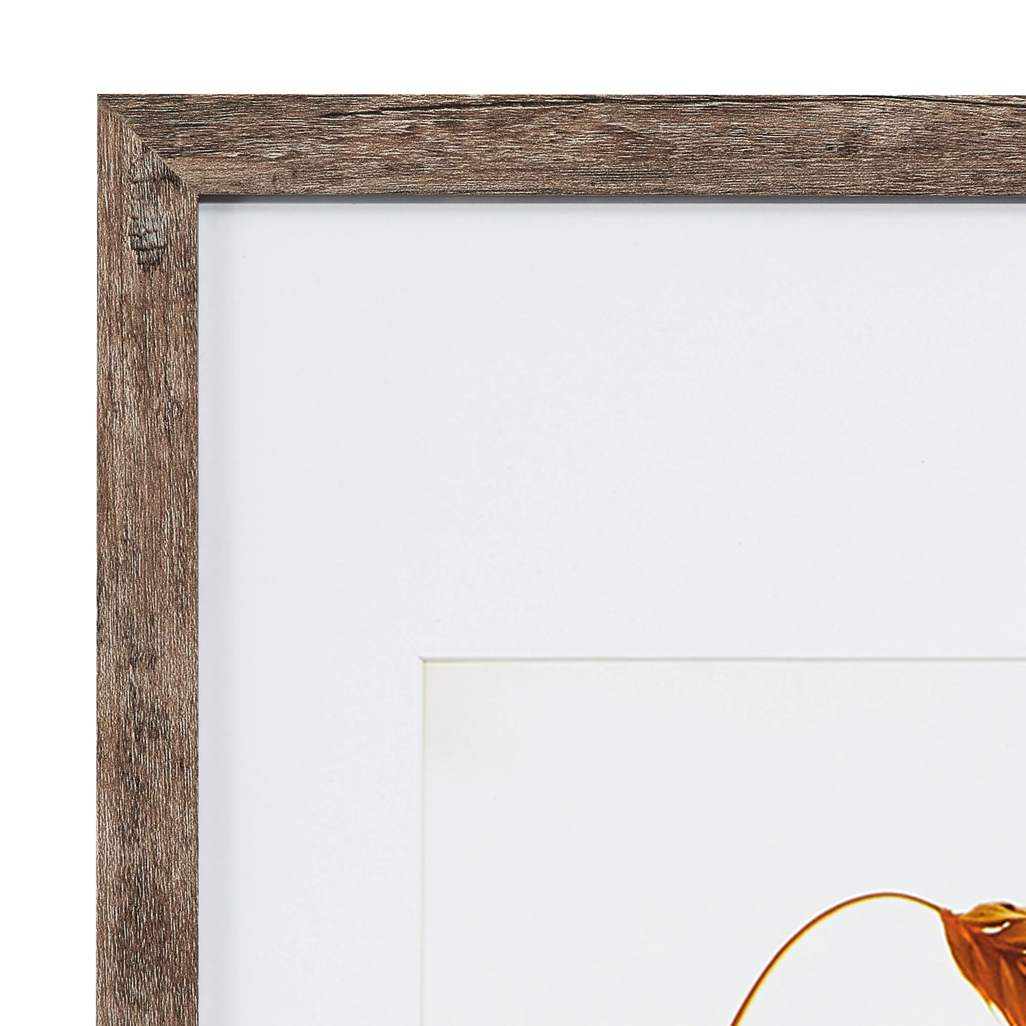 50x70cm Mat to 40x50cm Premium Rustic Wooden Photo Frame - Image 9
