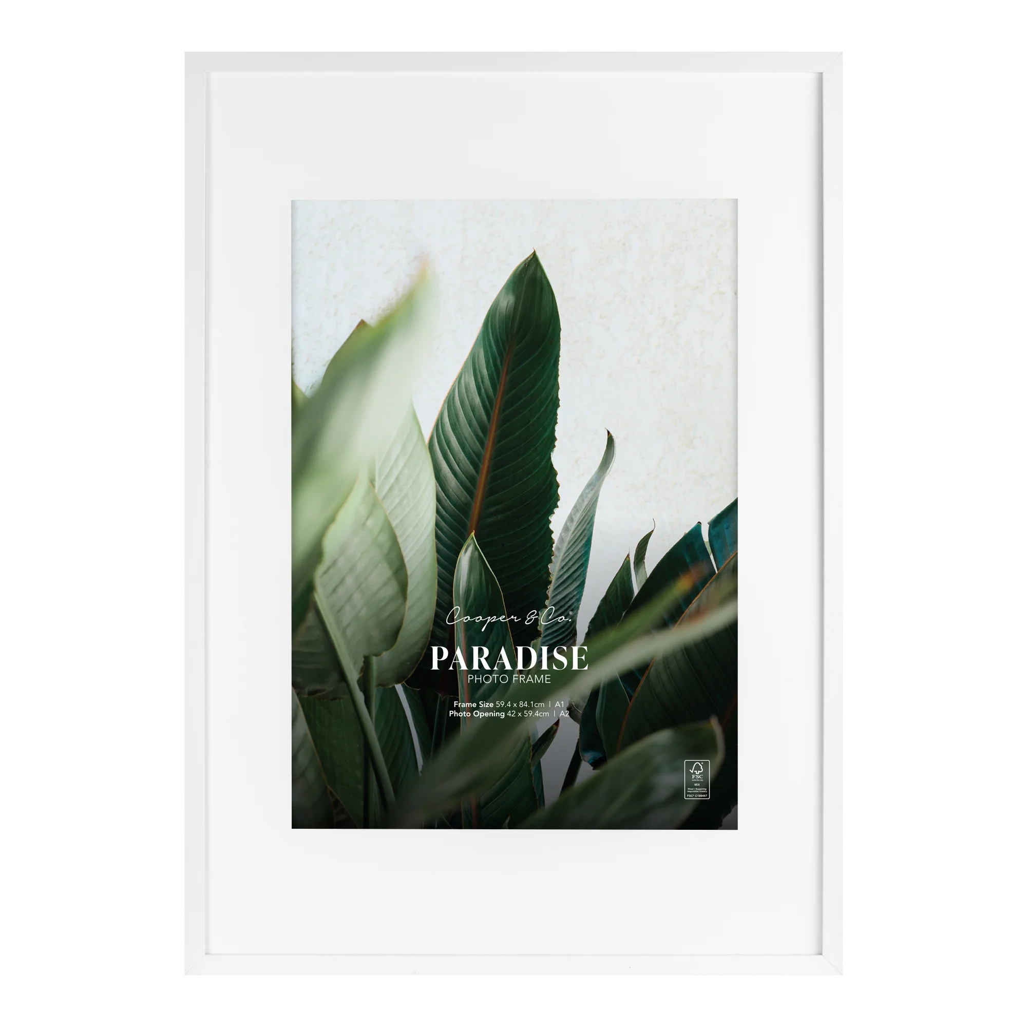 A1 Mat to A2 Premium Paradise Wooden Photo Frame - Image 13