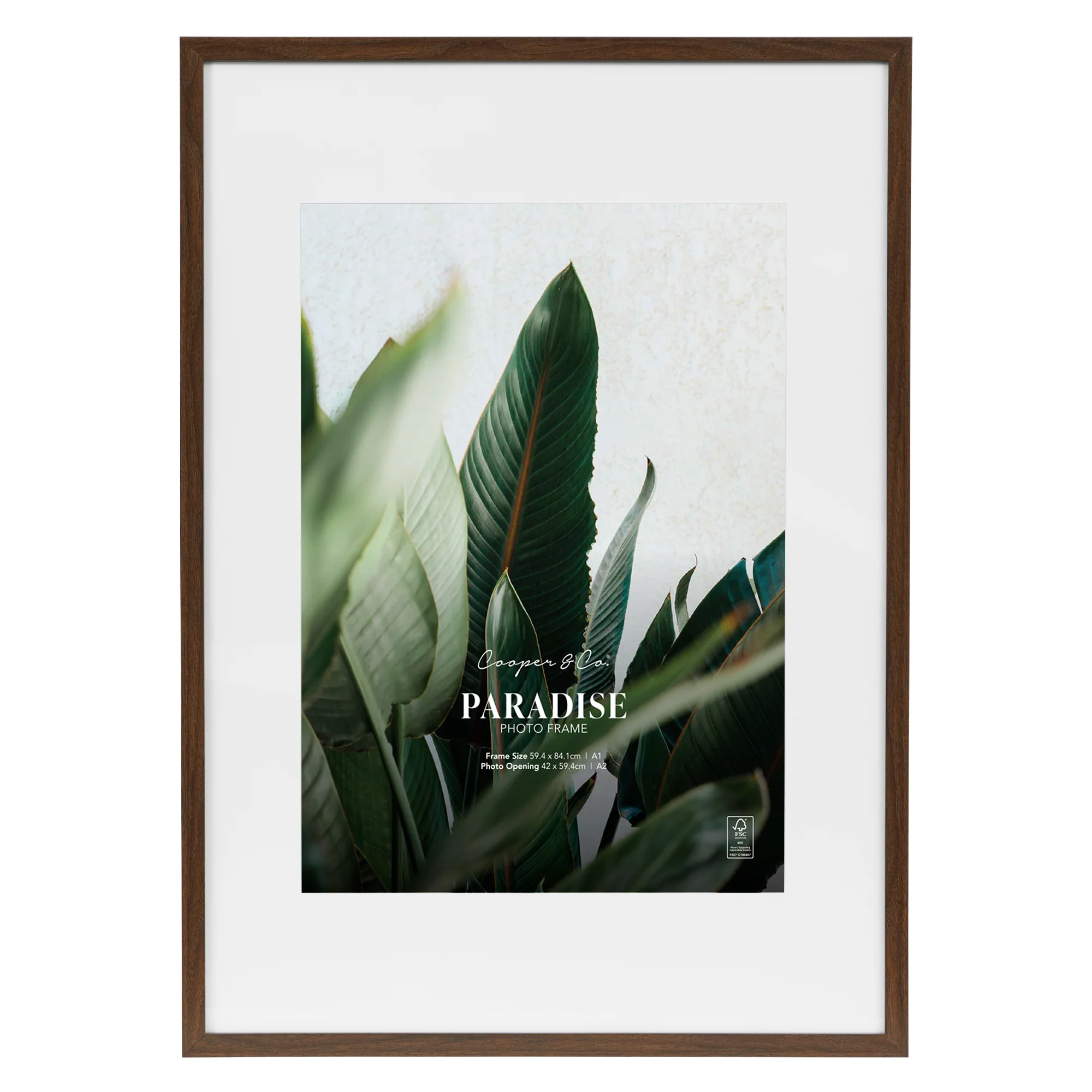 A1 Mat to A2 Premium Paradise Wooden Photo Frame - Image 19