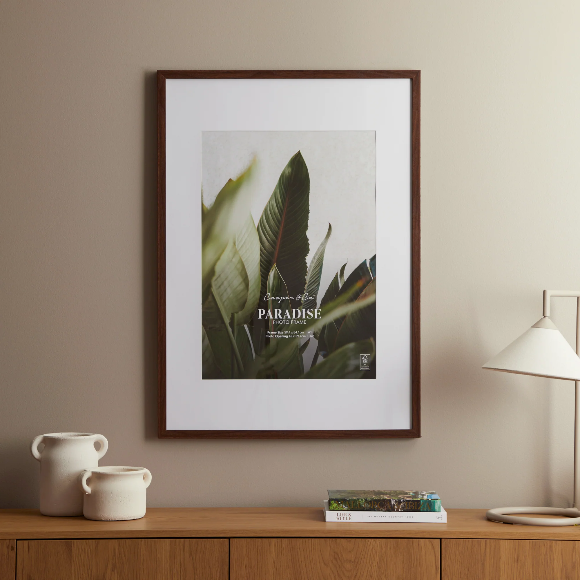 A1 Mat to A2 Premium Paradise Wooden Photo Frame - Image 20