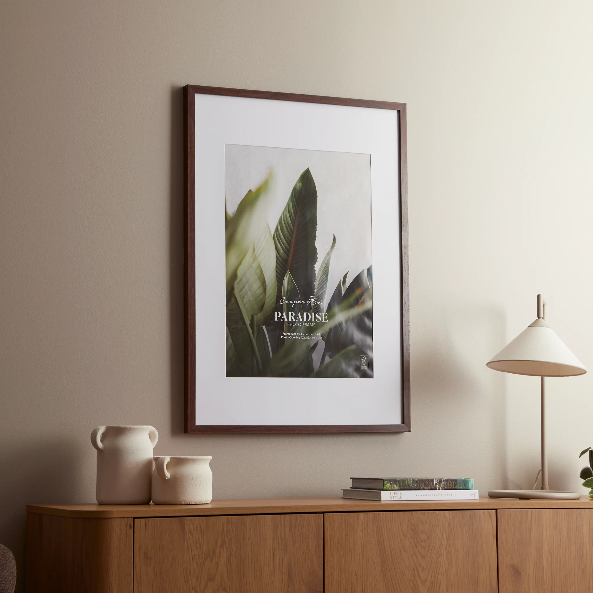 A1 Mat to A2 Premium Paradise Wooden Photo Frame - Image 23