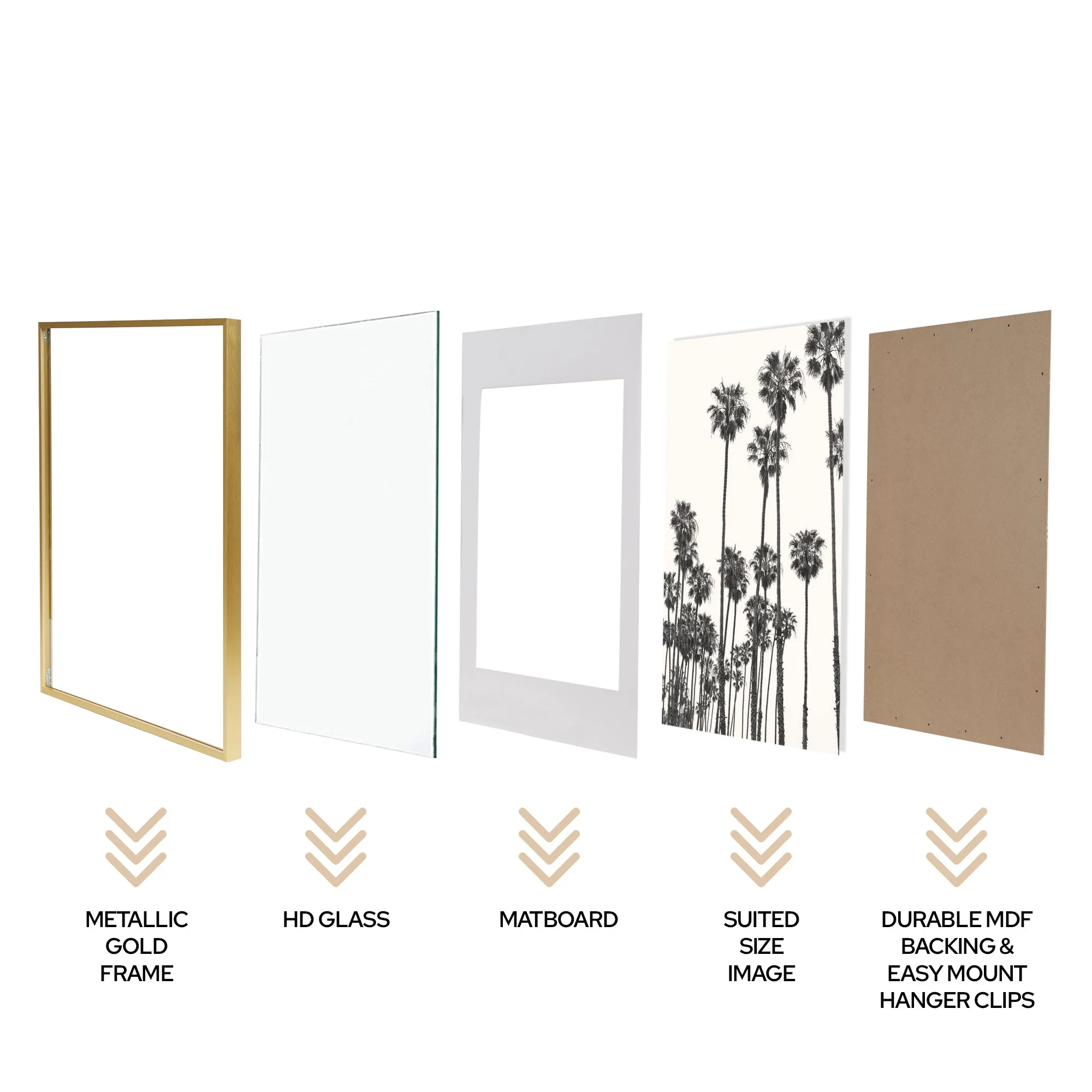 60x90cm Mat to 50x70cm Premium Metal Photo Frame - Image 11
