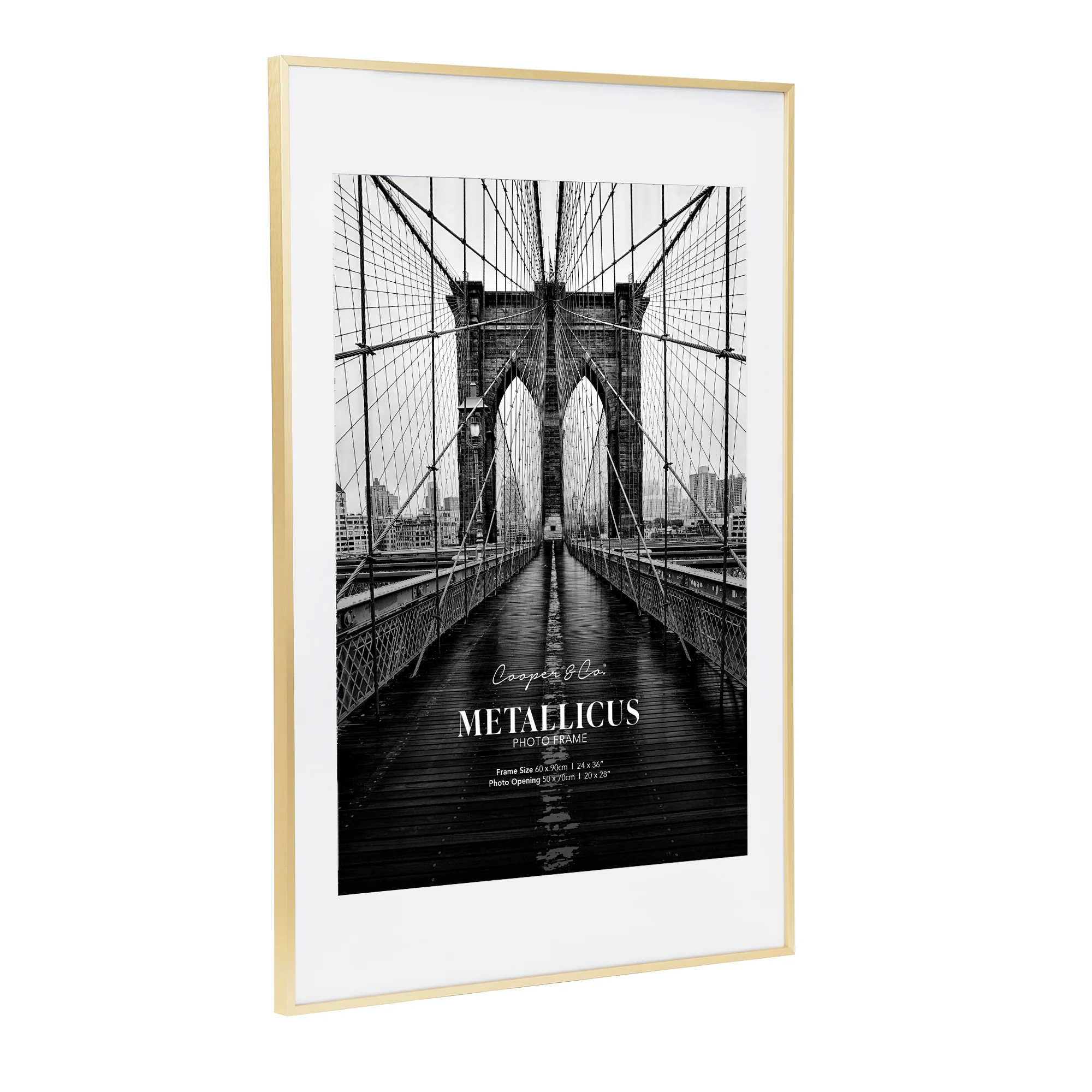 60x90cm Mat to 50x70cm Premium Metal Photo Frame - Image 12