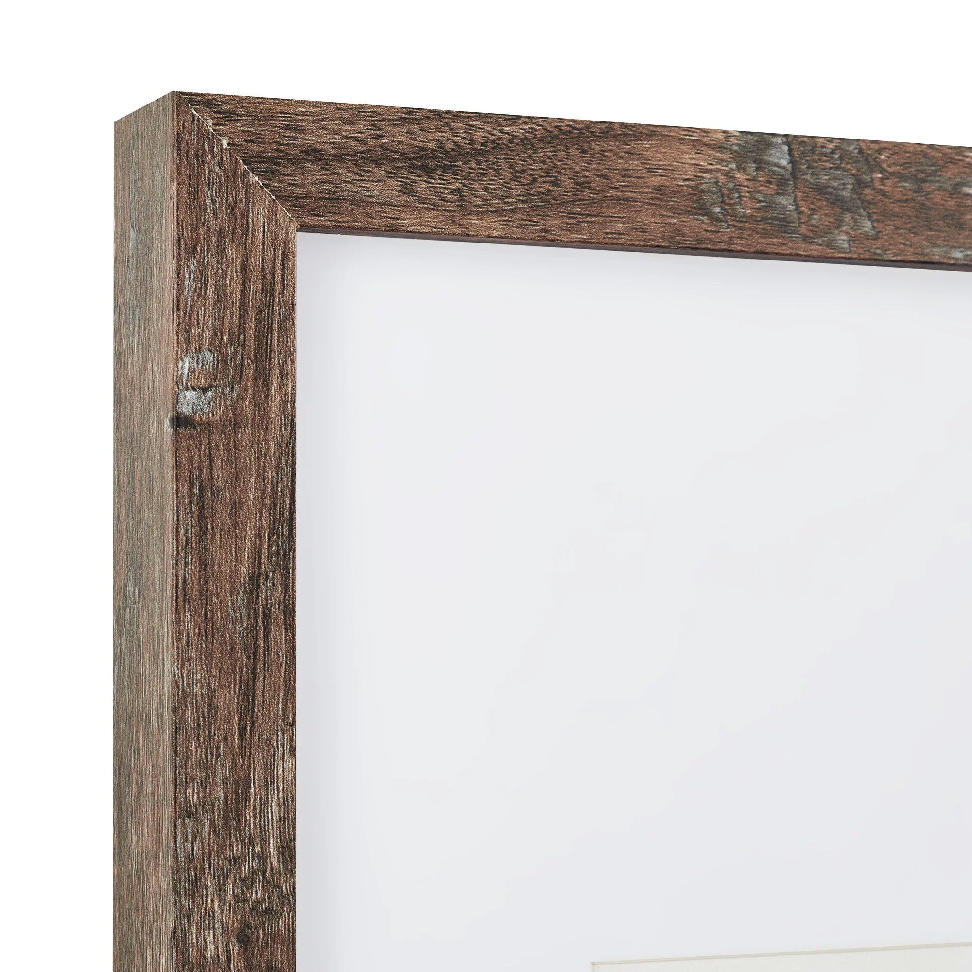 60x90cm Mat to 50x70cm Premium Rustic Wooden Photo Frame - Image 10