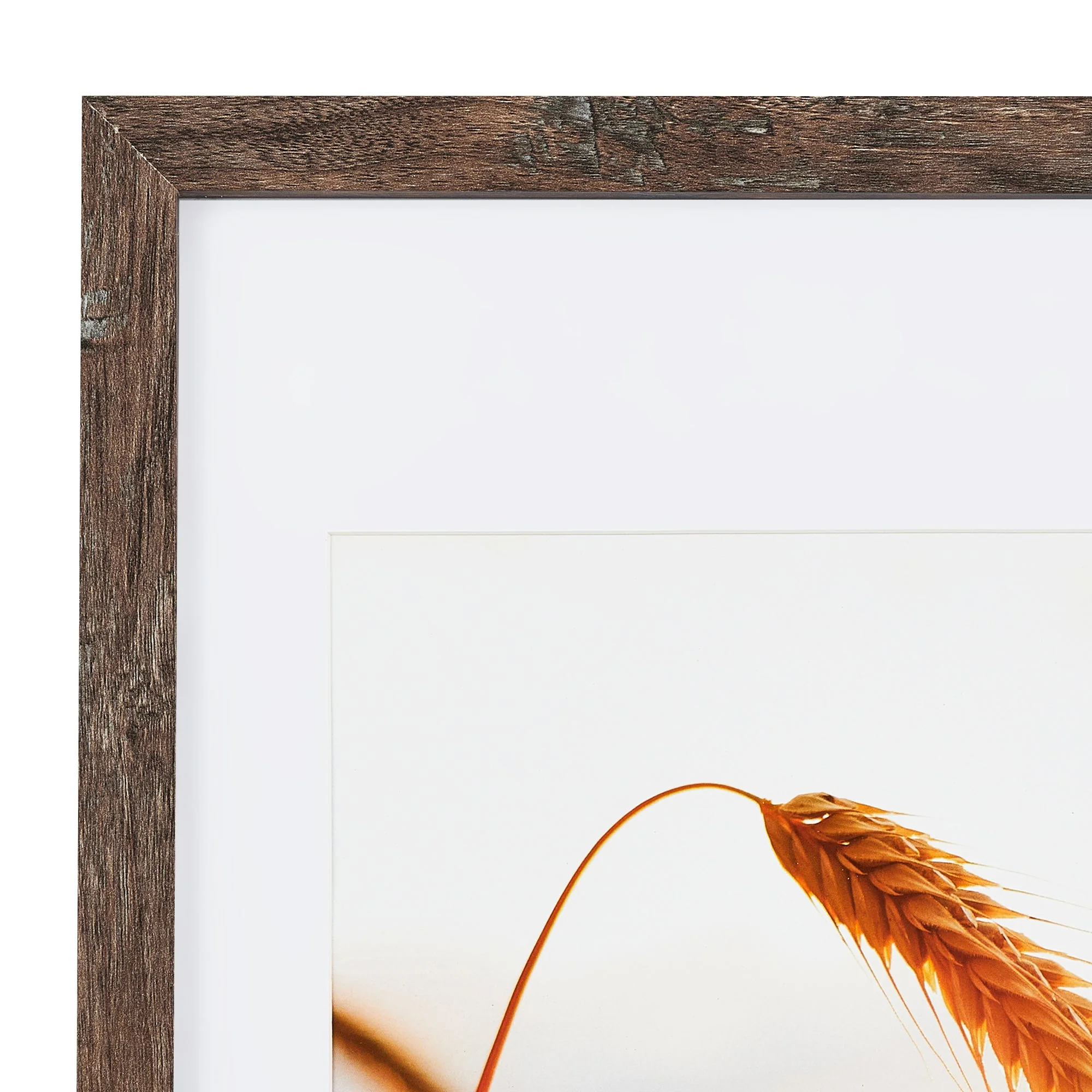 60x90cm Mat to 50x70cm Premium Rustic Wooden Photo Frame - Image 7