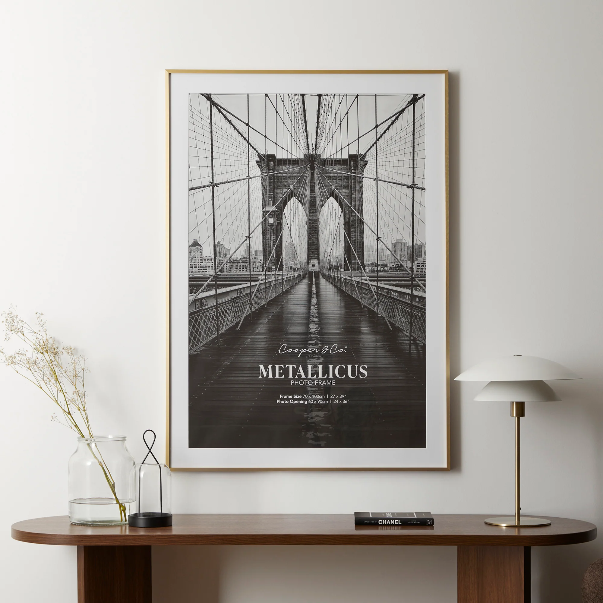 70x100cm Mat to 60x90cm Premium Metal Photo Frame - Image 12