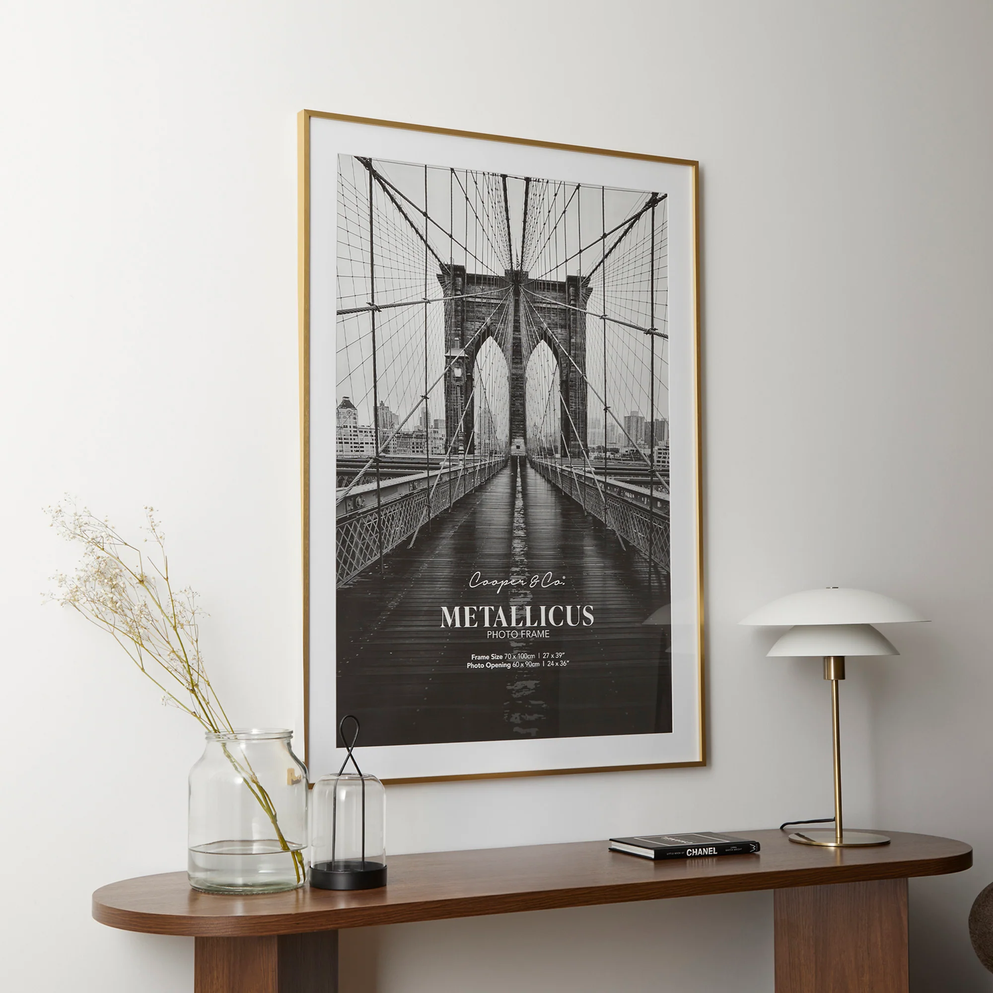 70x100cm Mat to 60x90cm Premium Metal Photo Frame - Image 15