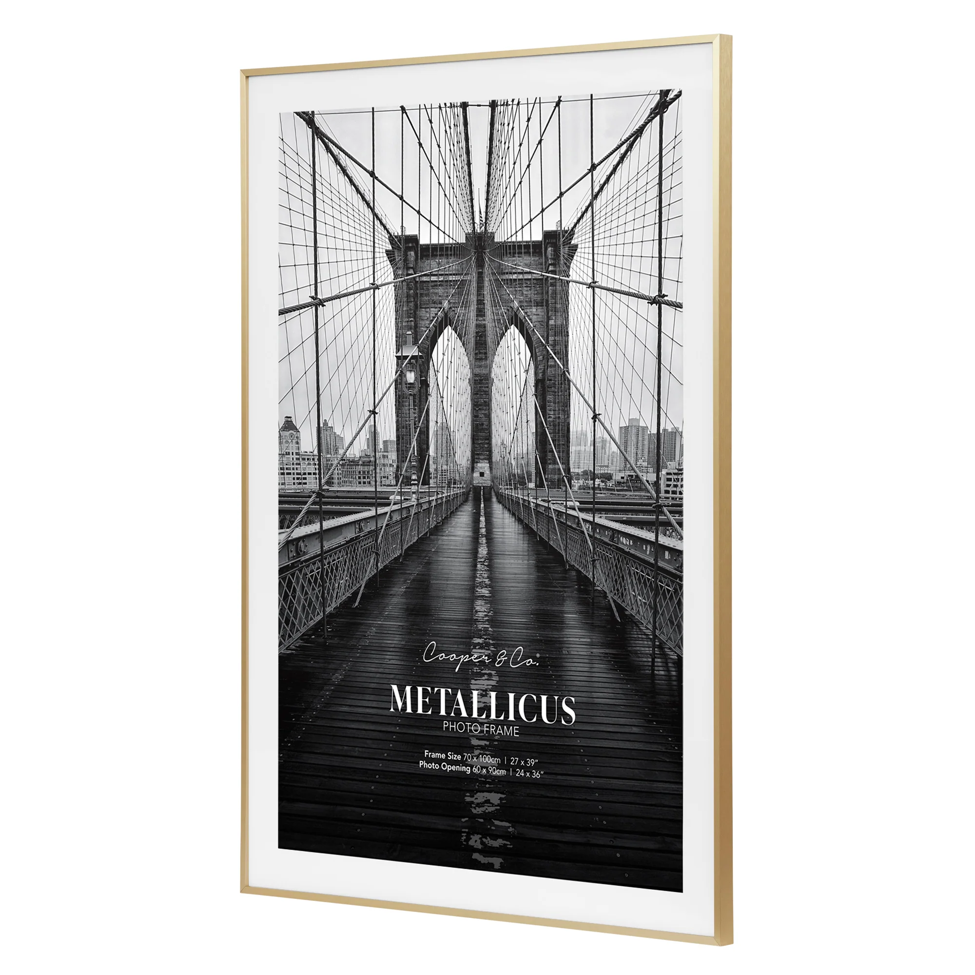 70x100cm Mat to 60x90cm Premium Metal Photo Frame - Image 18