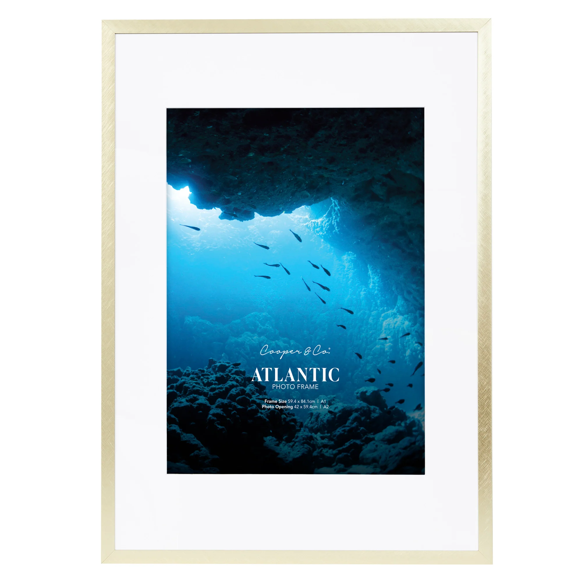A1 Mat to A2 Boldline Metal Photo Frame - Image 12