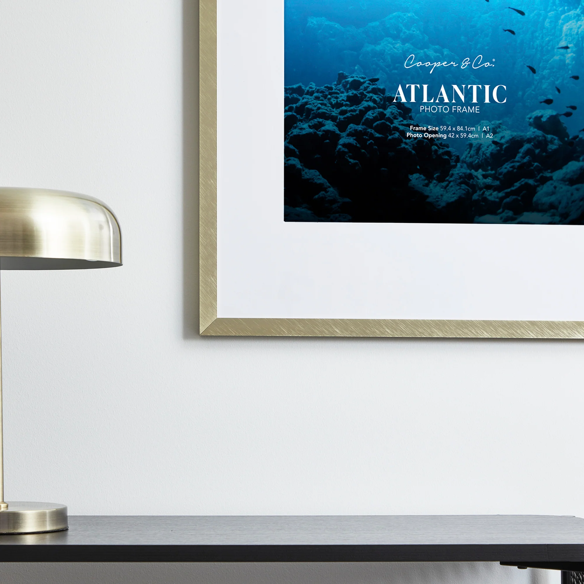 A1 Mat to A2 Boldline Metal Photo Frame - Image 15