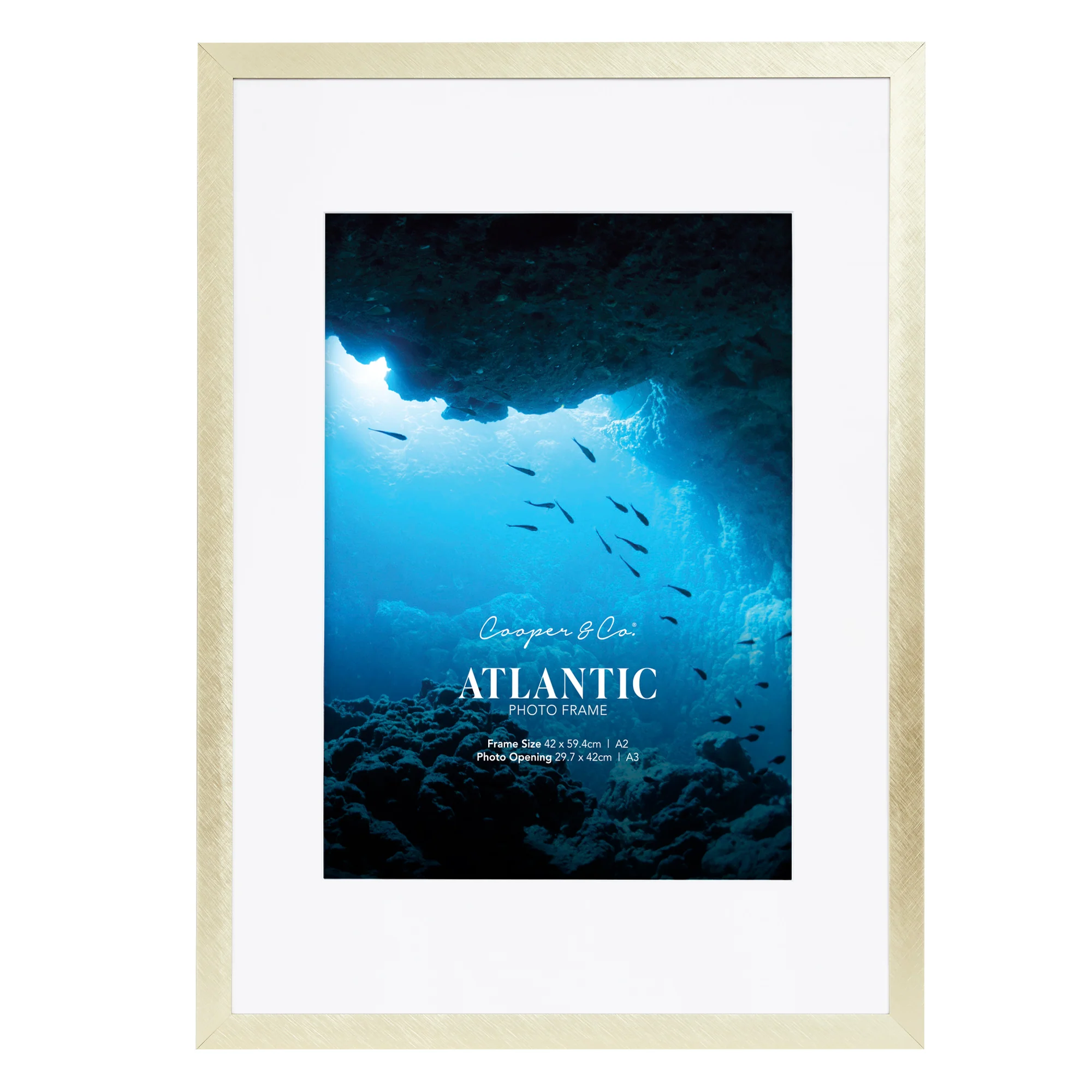 A2 Mat to A3 Boldline Metal Photo Frame - Image 11