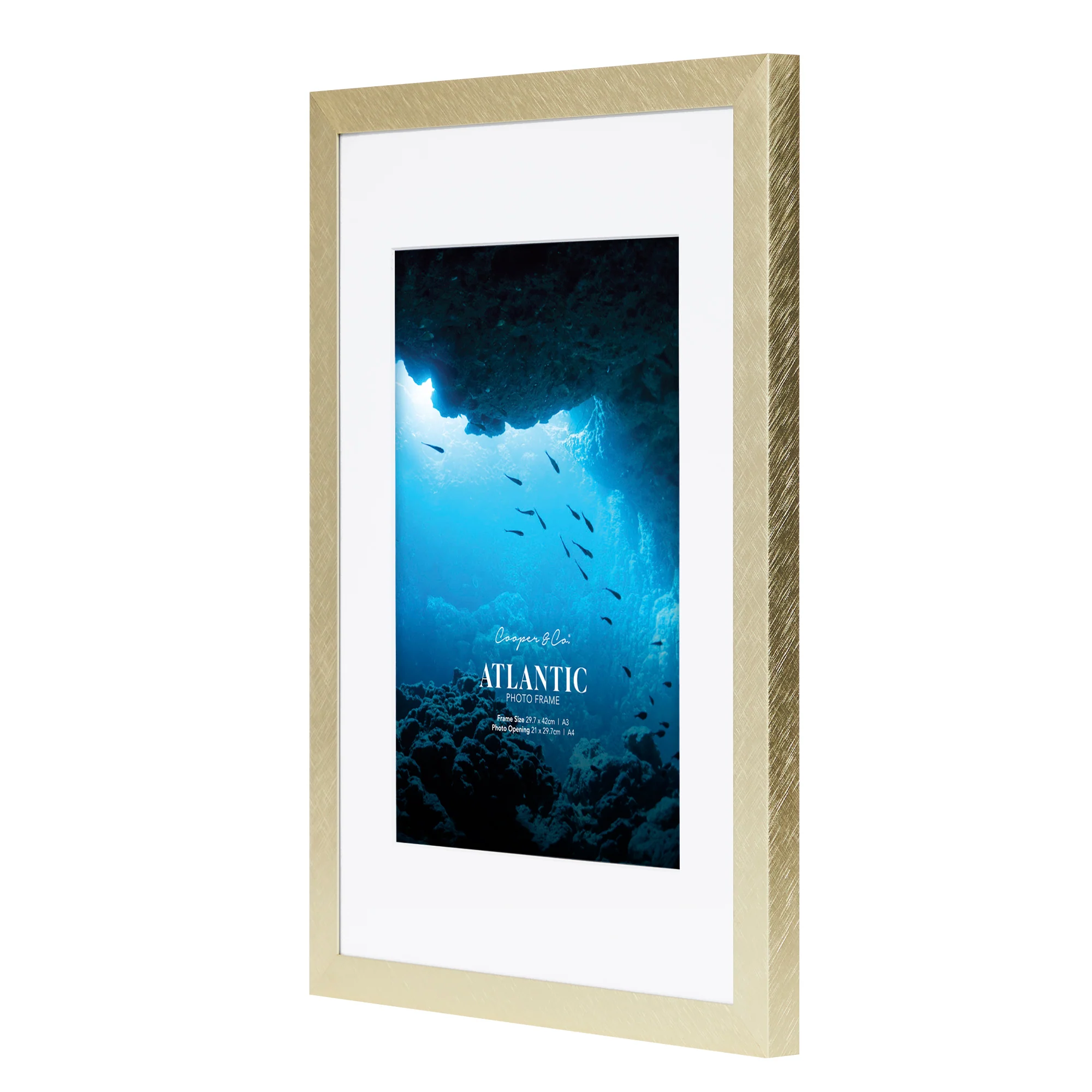 A3 Mat to A4 Boldline Metal Photo Frame - Image 18