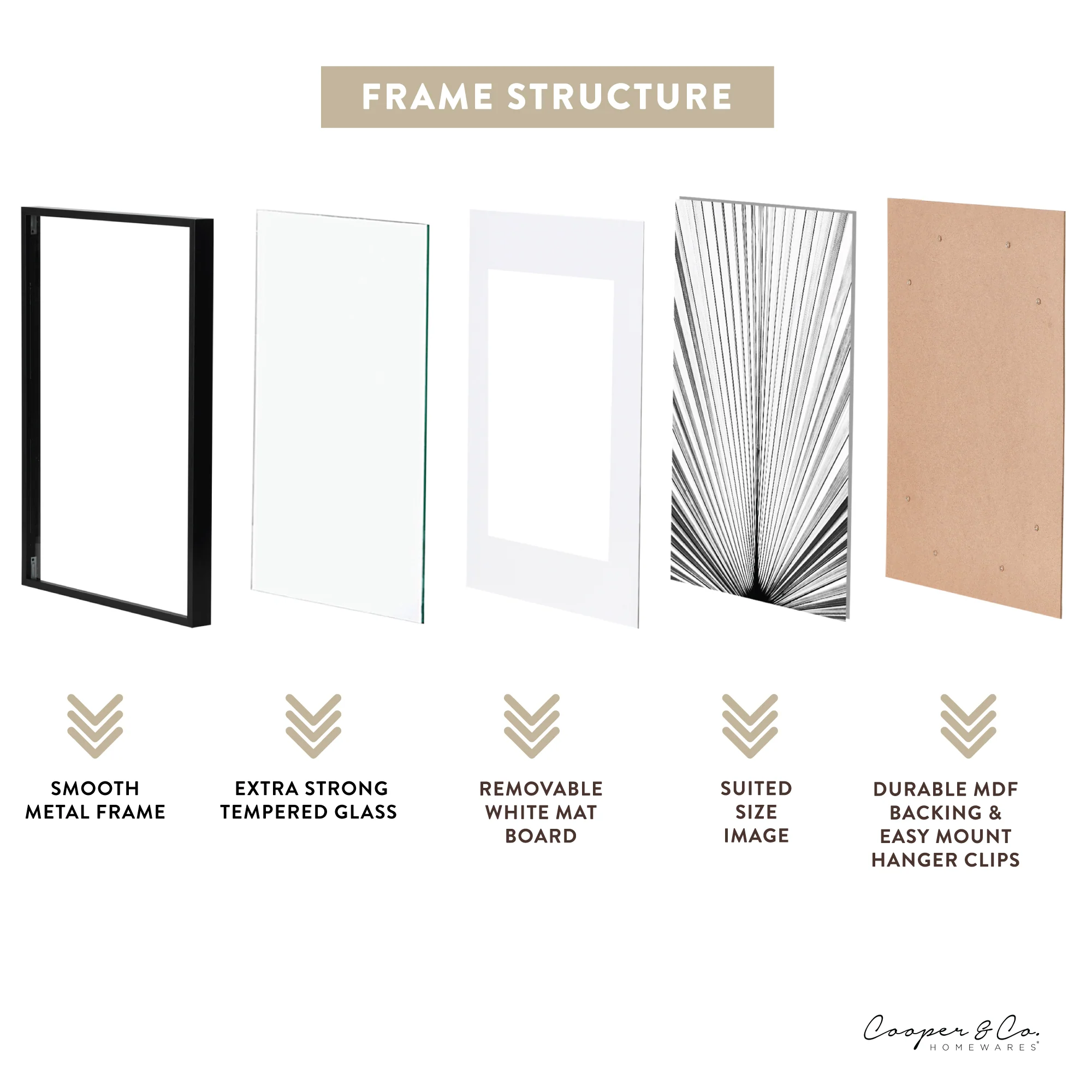 A3 Mat to A4 Premium Metal Photo Frame - Image 5