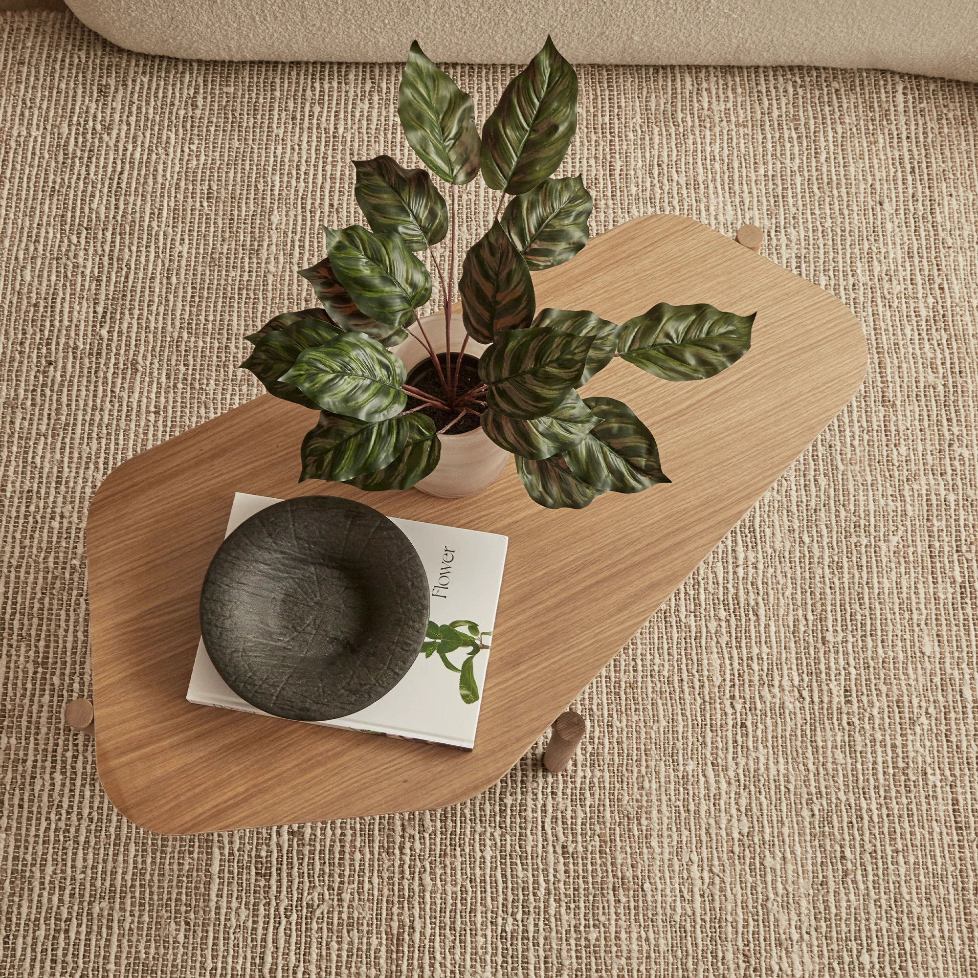 Adelaide Asymetric Coffee Table Oak - Image 5