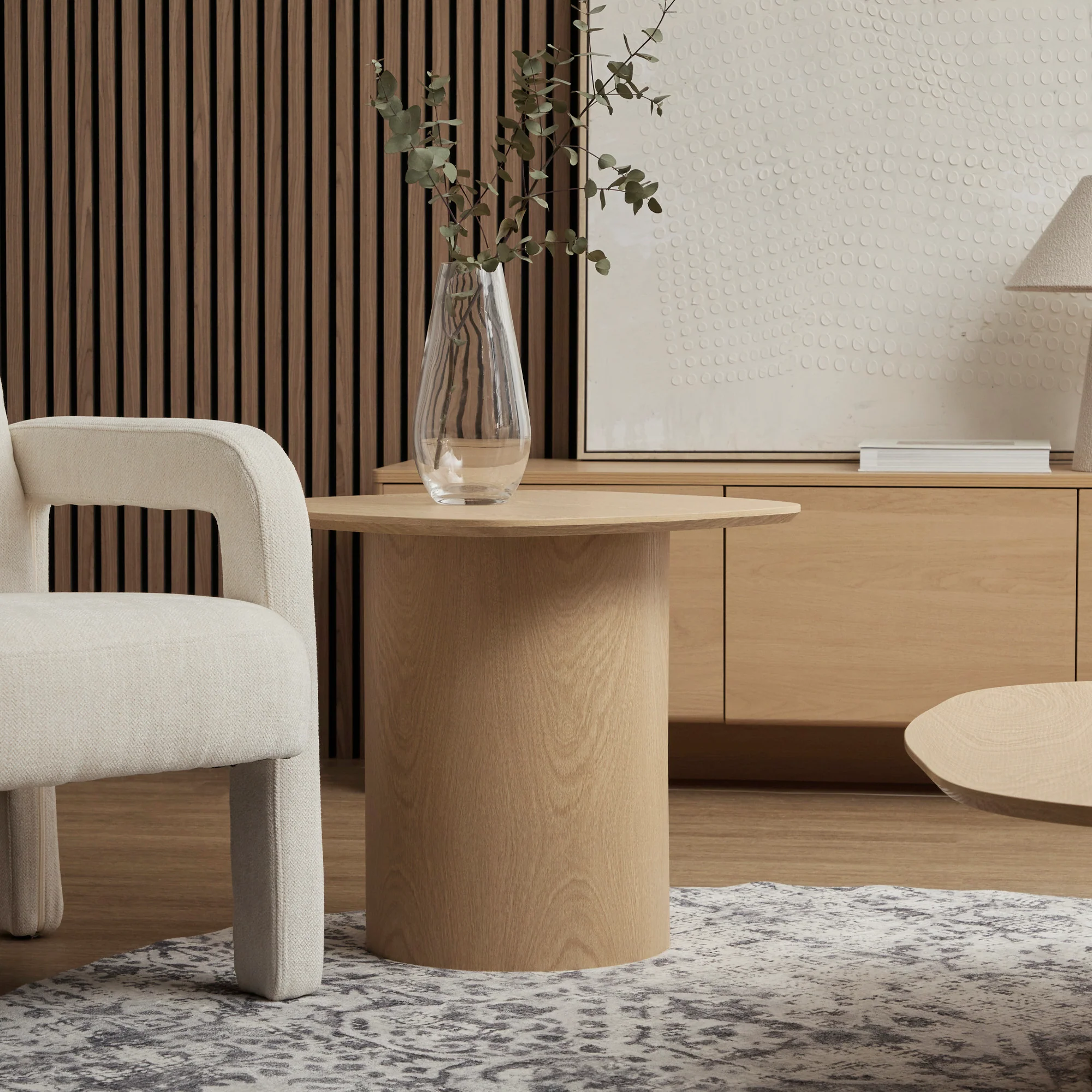 Alex Side Table Oak - Image 5