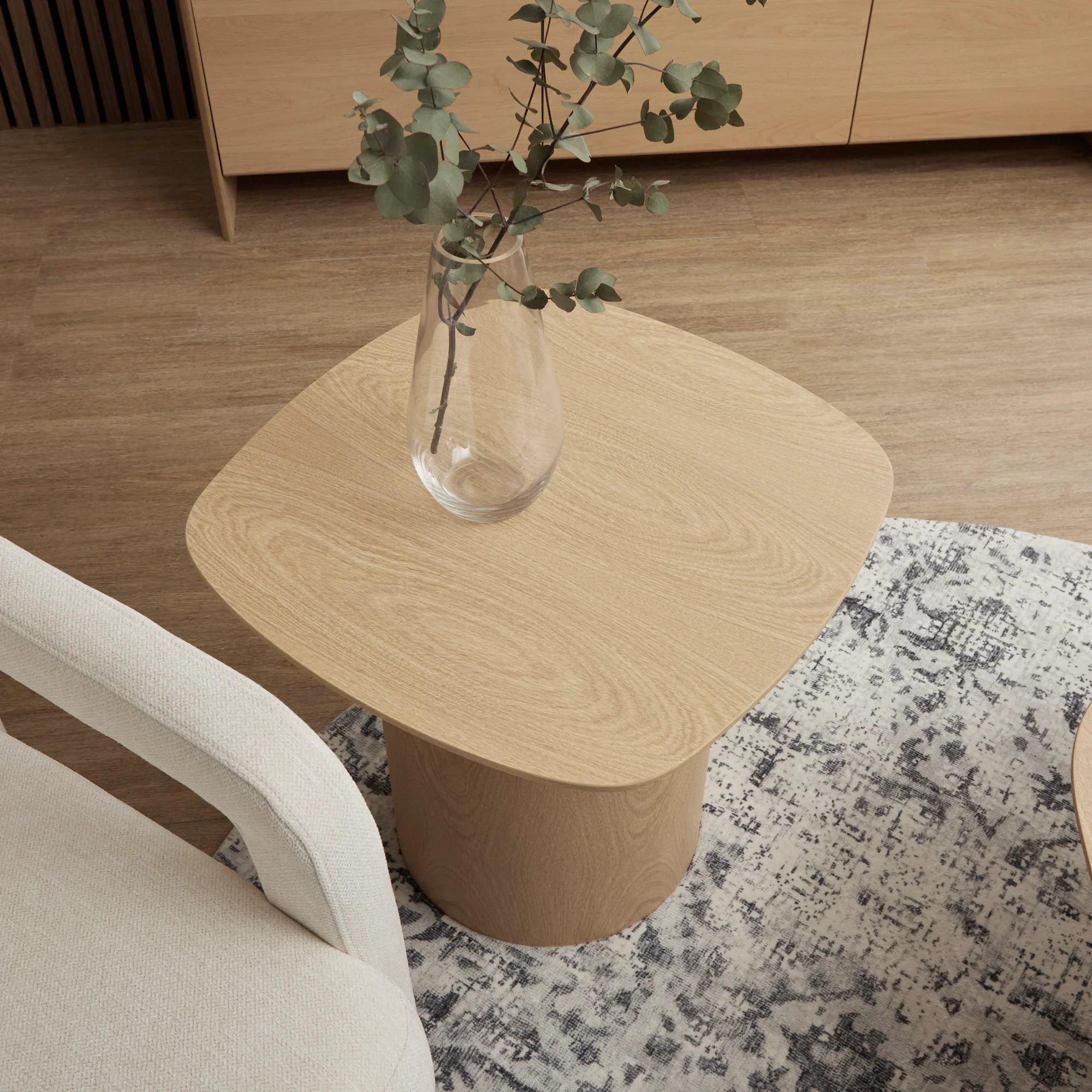 Alex Side Table Oak - Image 6
