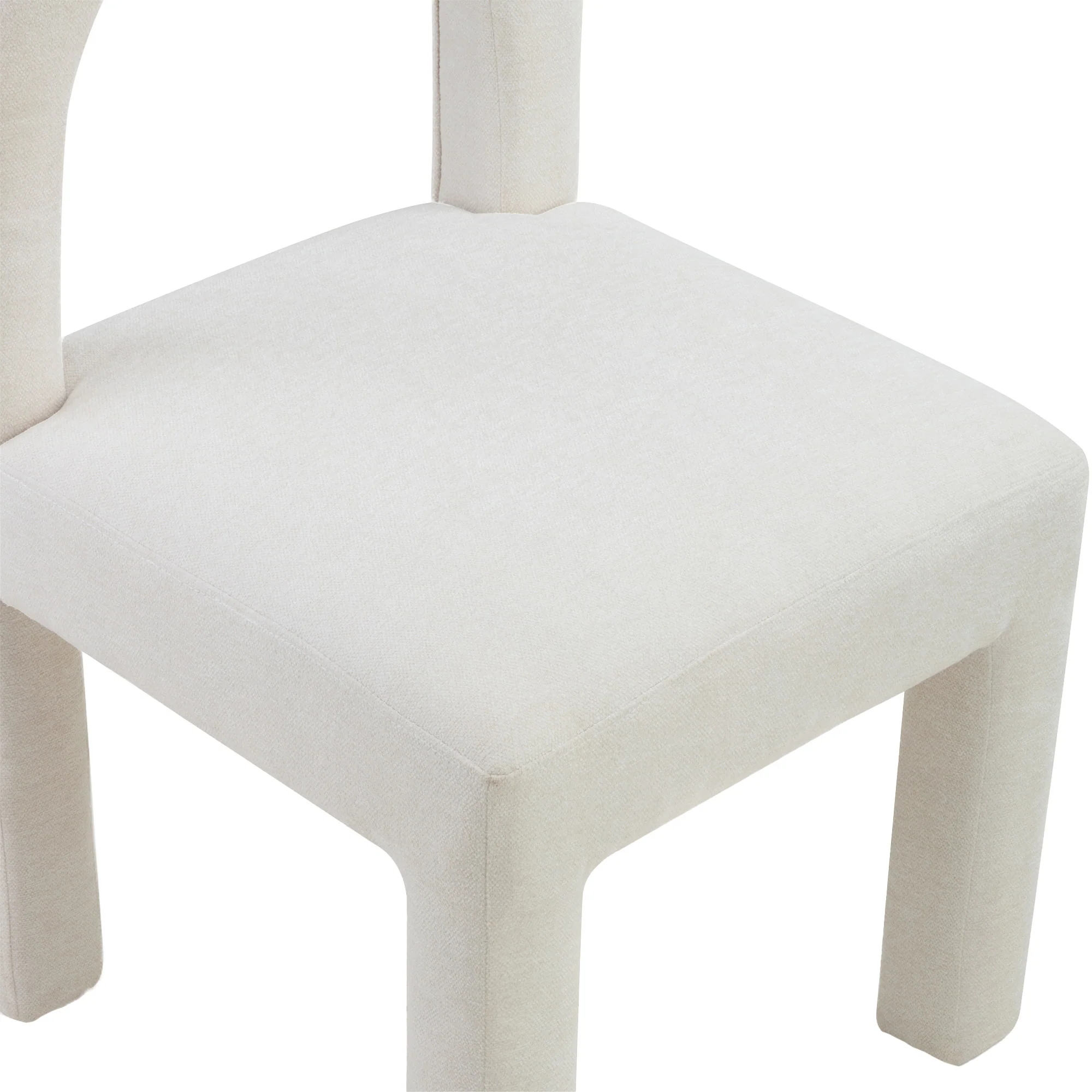 Alexis Set of 2 Dining Chairs Cream - Image 11