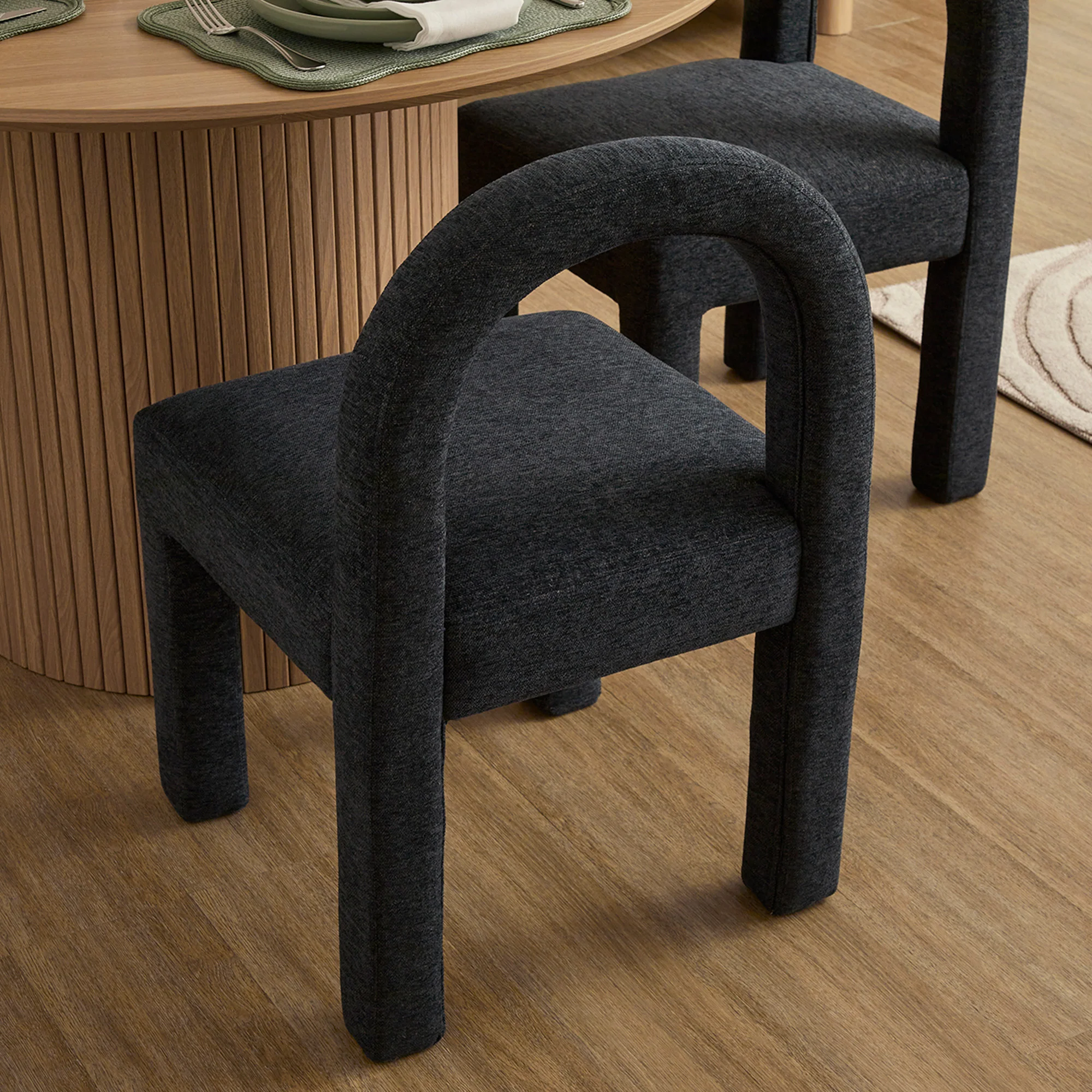 Alexis Set of 2 Dining Chairs Indigo - Image 10