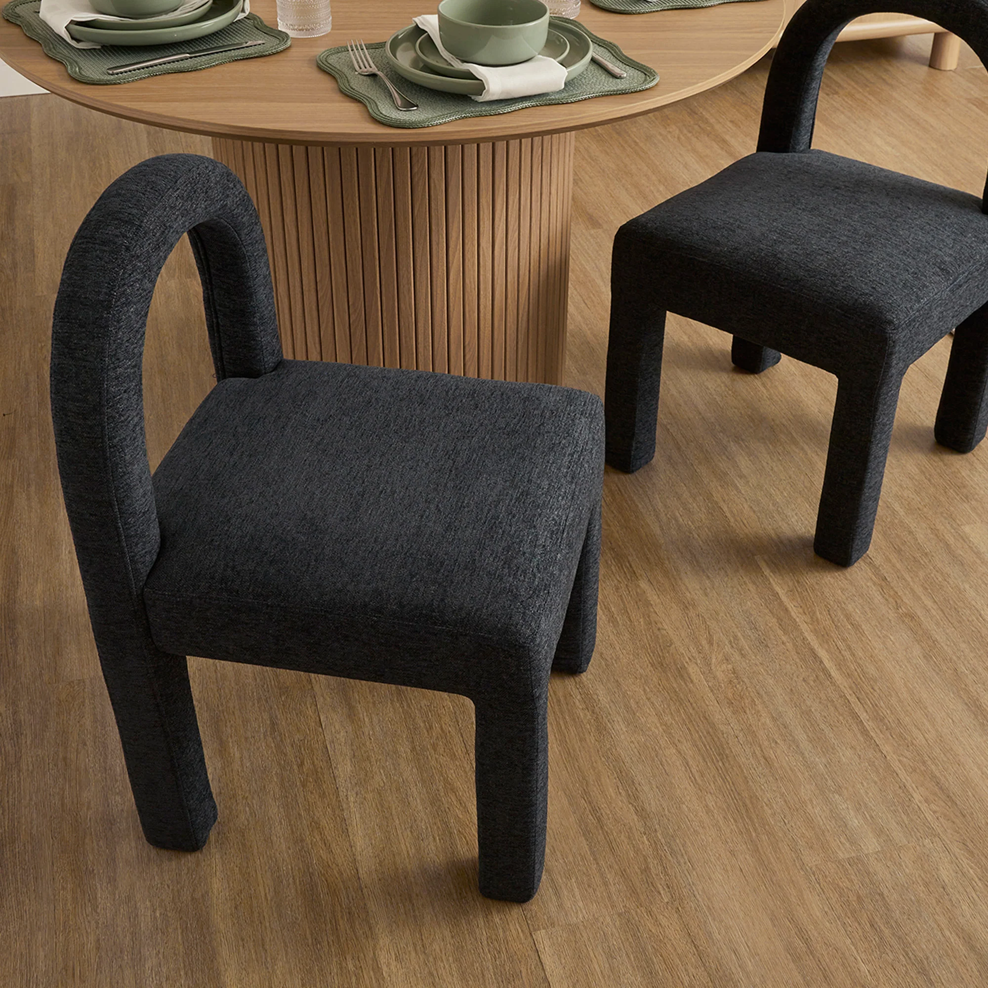 Alexis Set of 2 Dining Chairs Indigo - Image 8