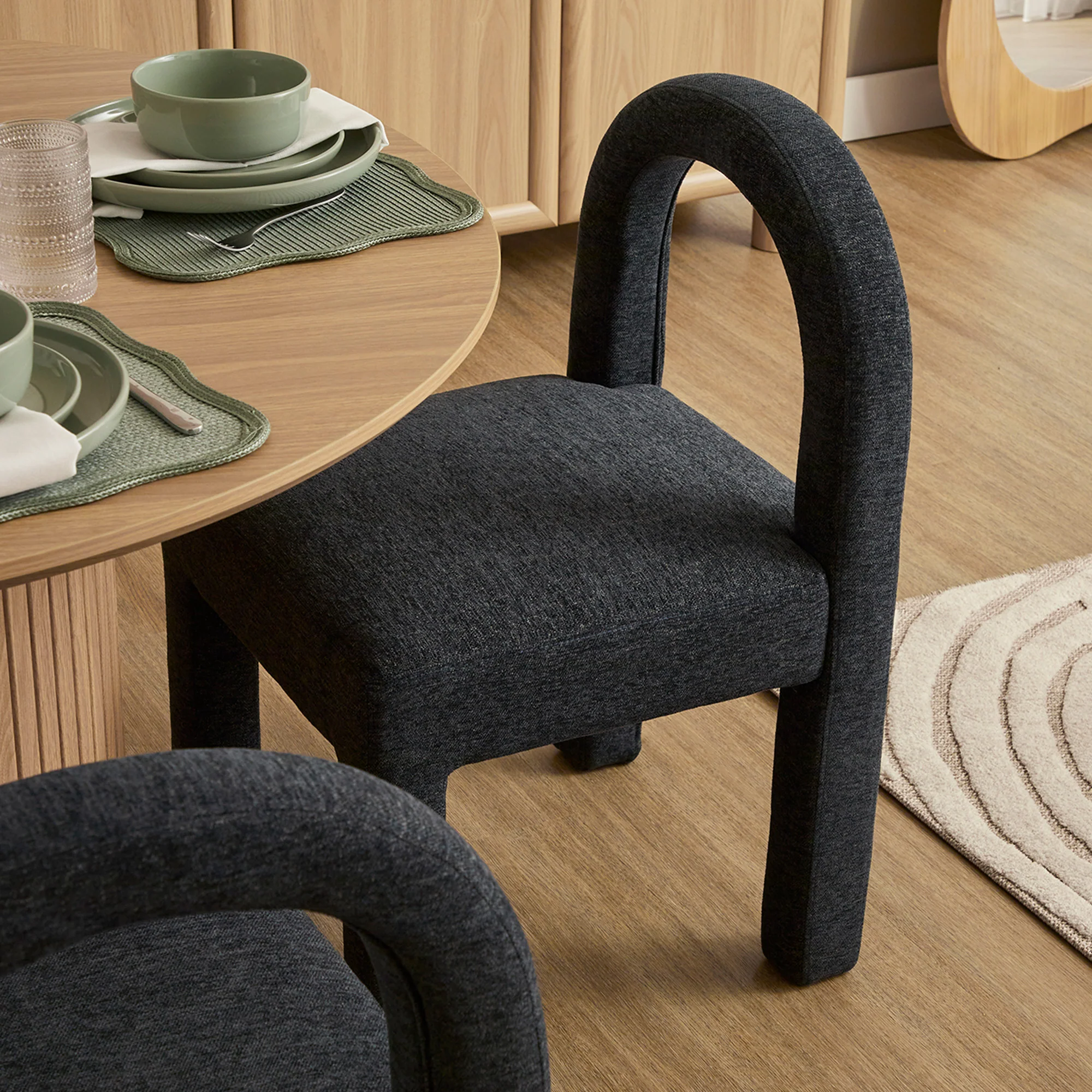 Alexis Set of 4 Dining Chairs Indigo - Image 4
