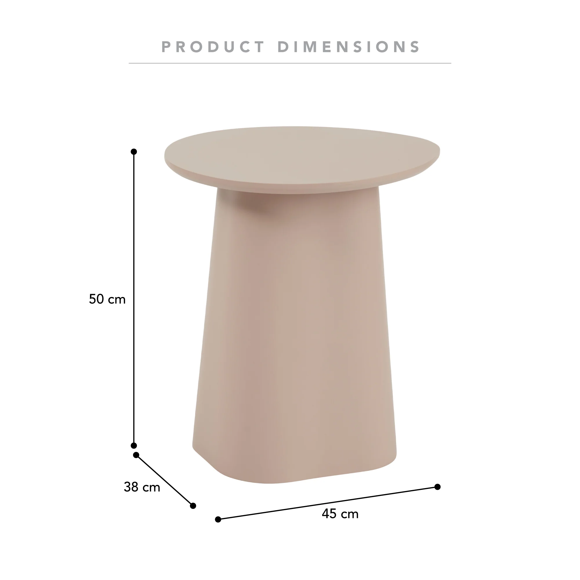 Alvin Side Table Maple Sugar - Image 3