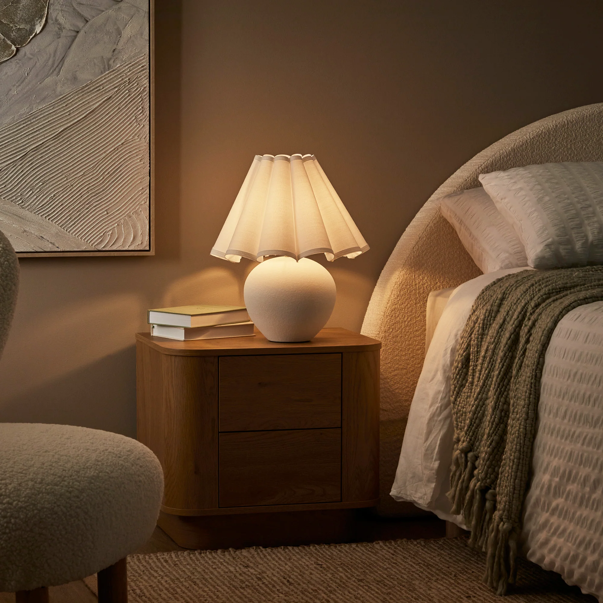 Amalie Table Lamp White - Image 7