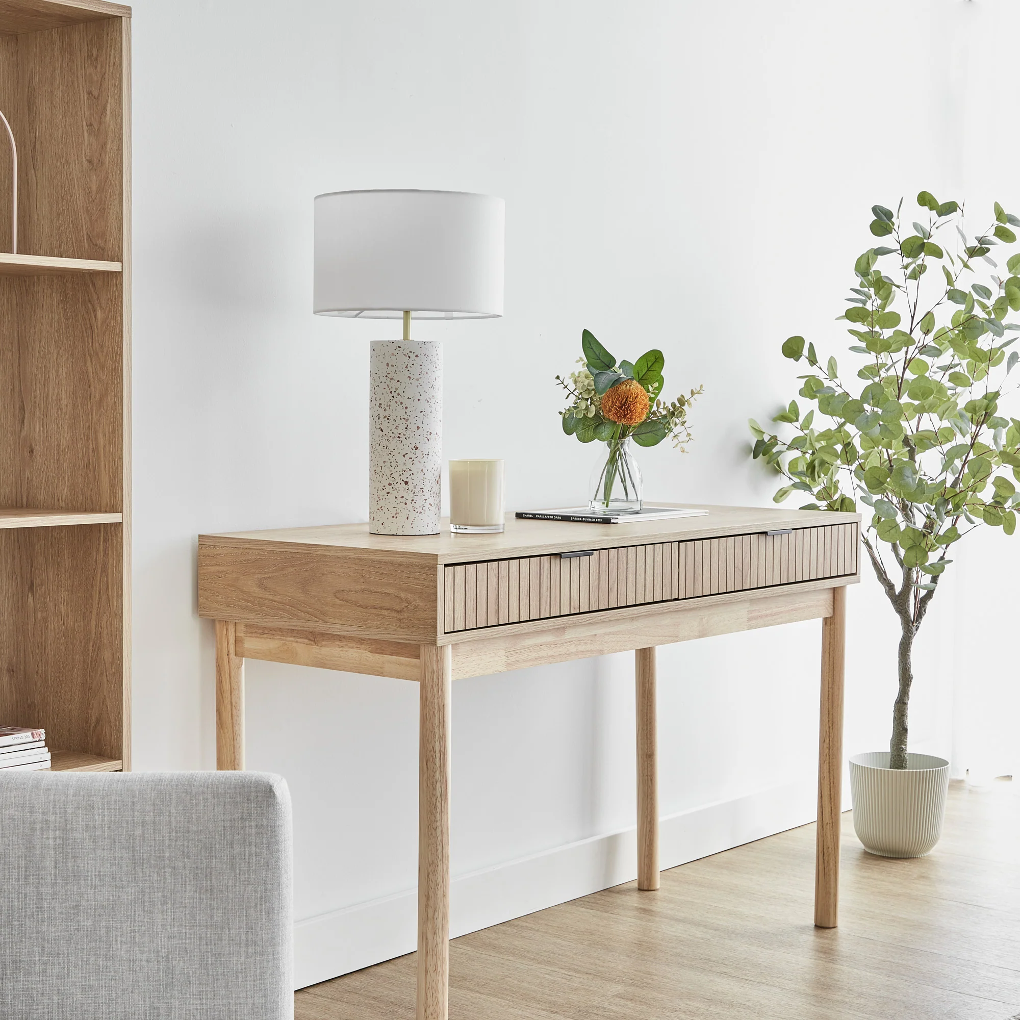 Apia Console Table Natural (120cm) - Image 7