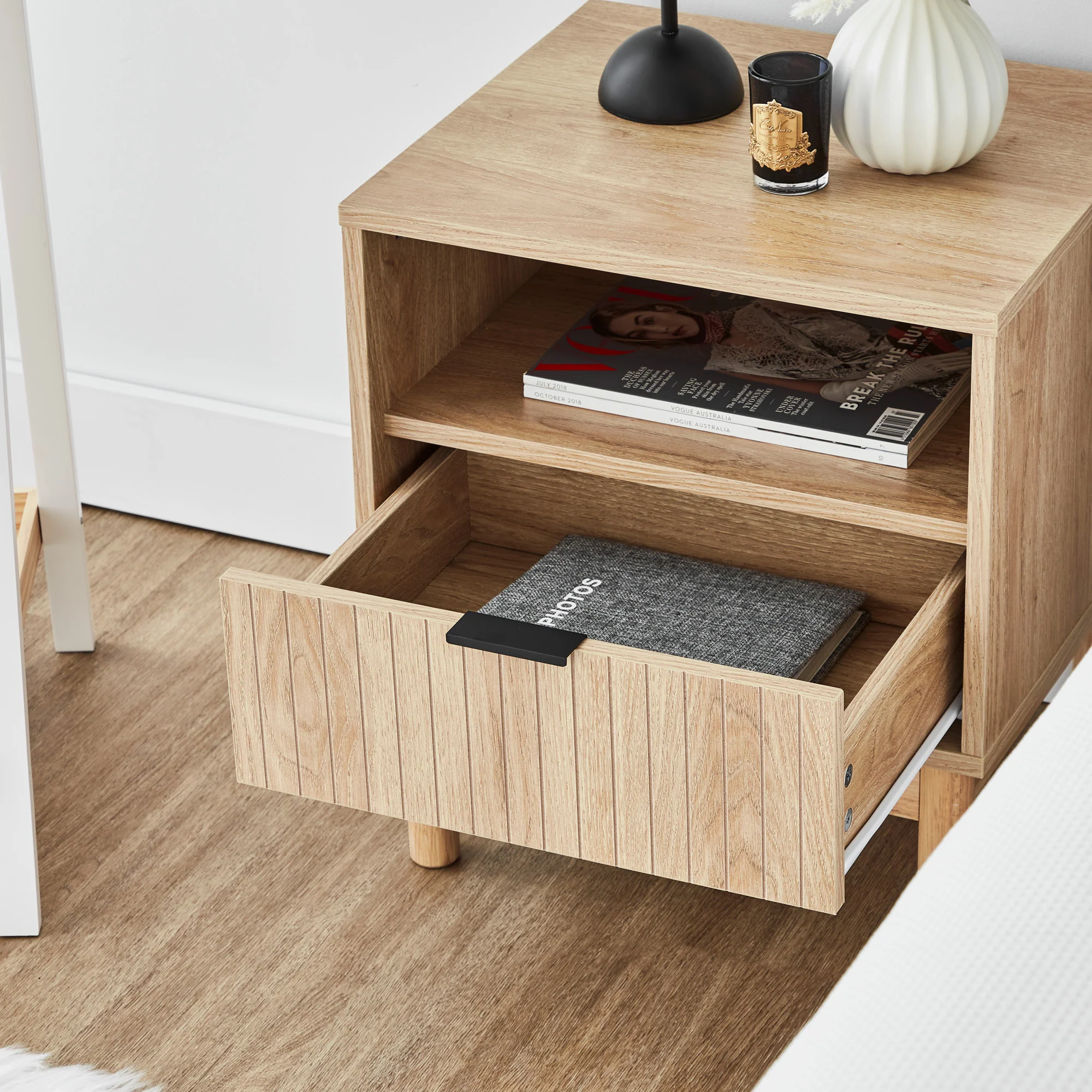 Apia Bedside Table Natural - Image 5