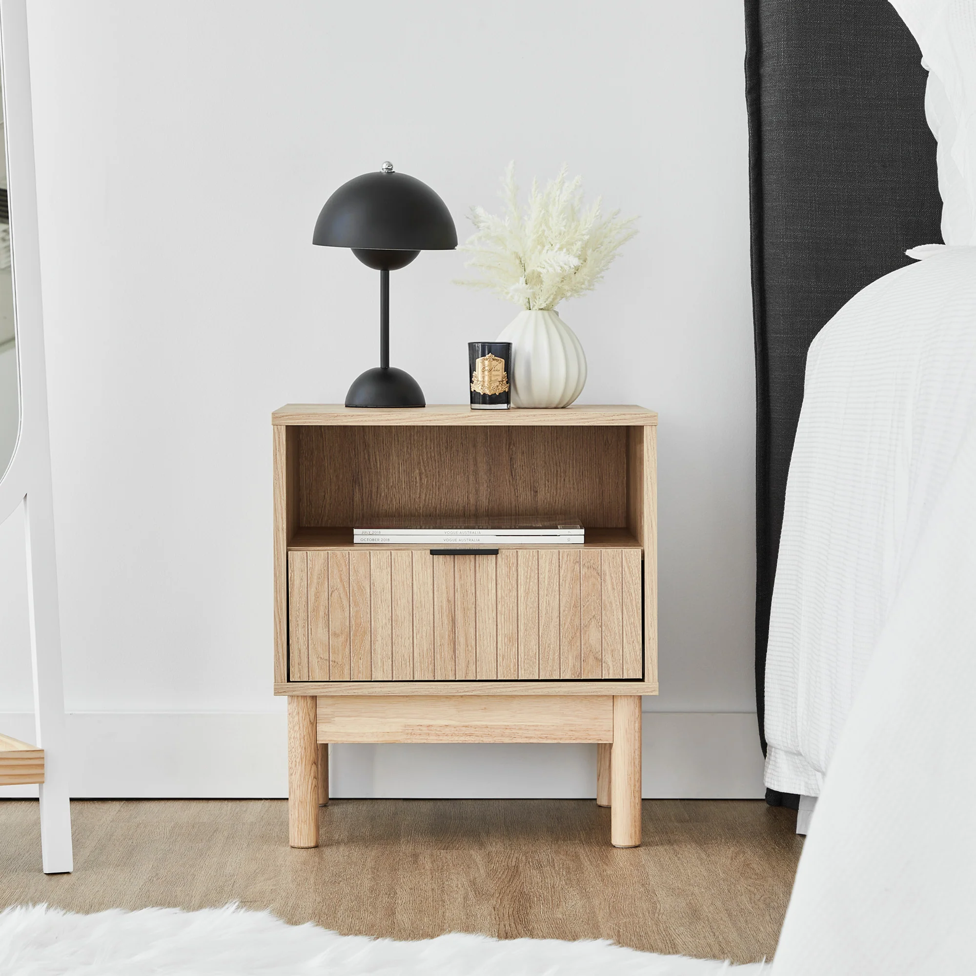 Apia Bedside Table Natural - Image 6