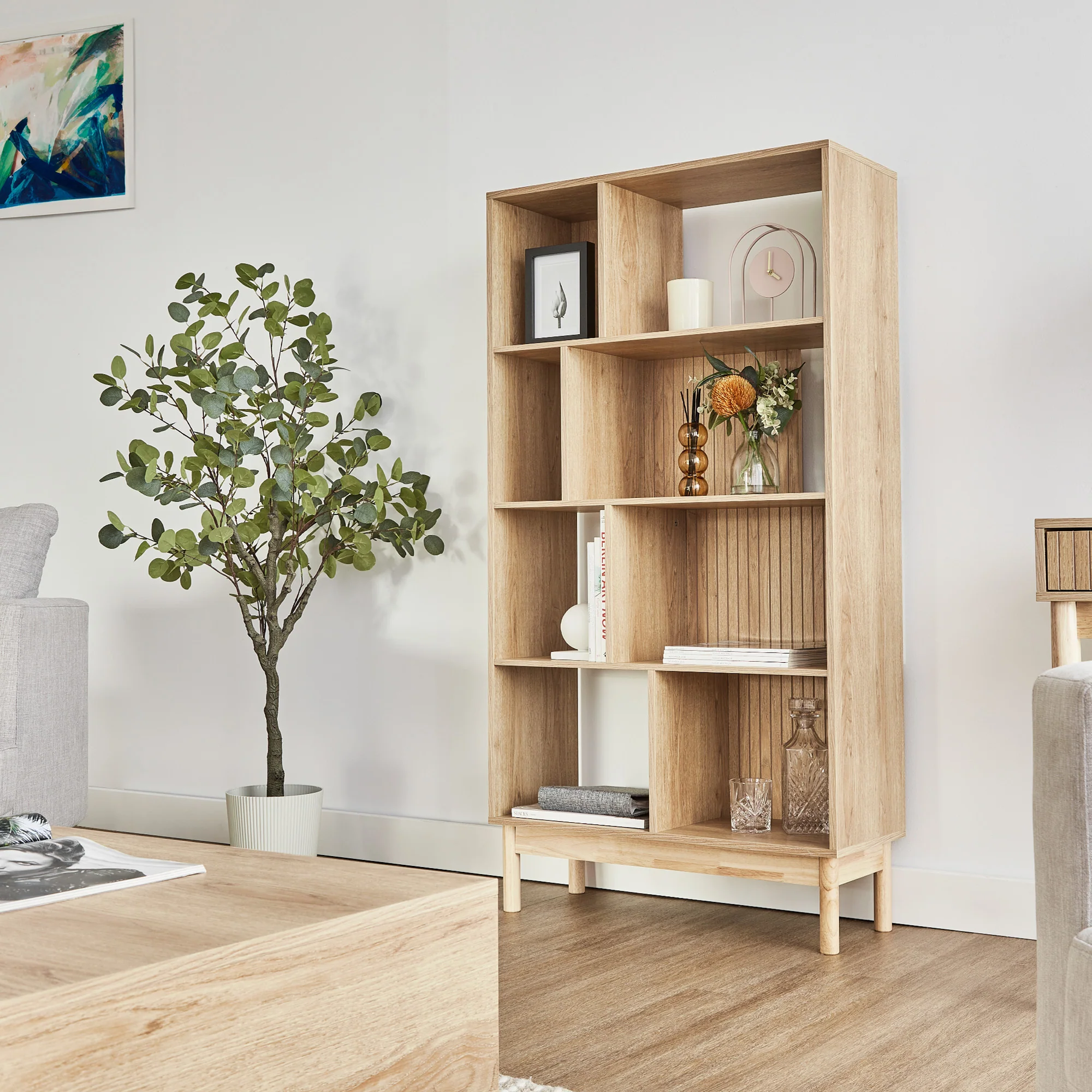 Apia Bookshelf Natural - Image 7