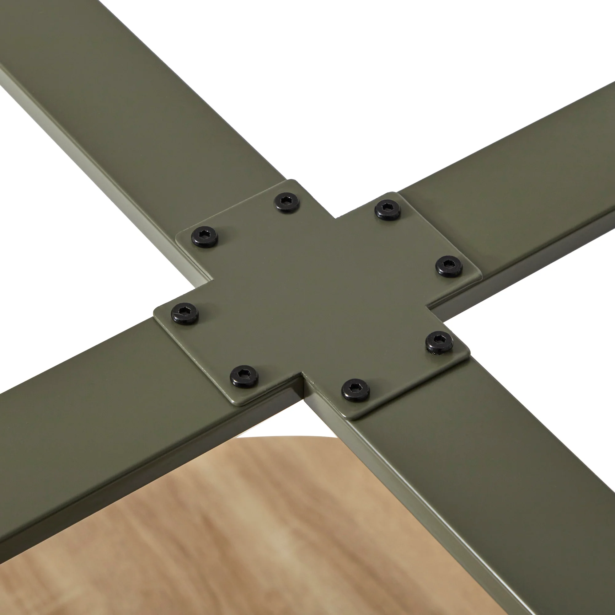 Arizona 110cm Dining Table Olive - Image 15