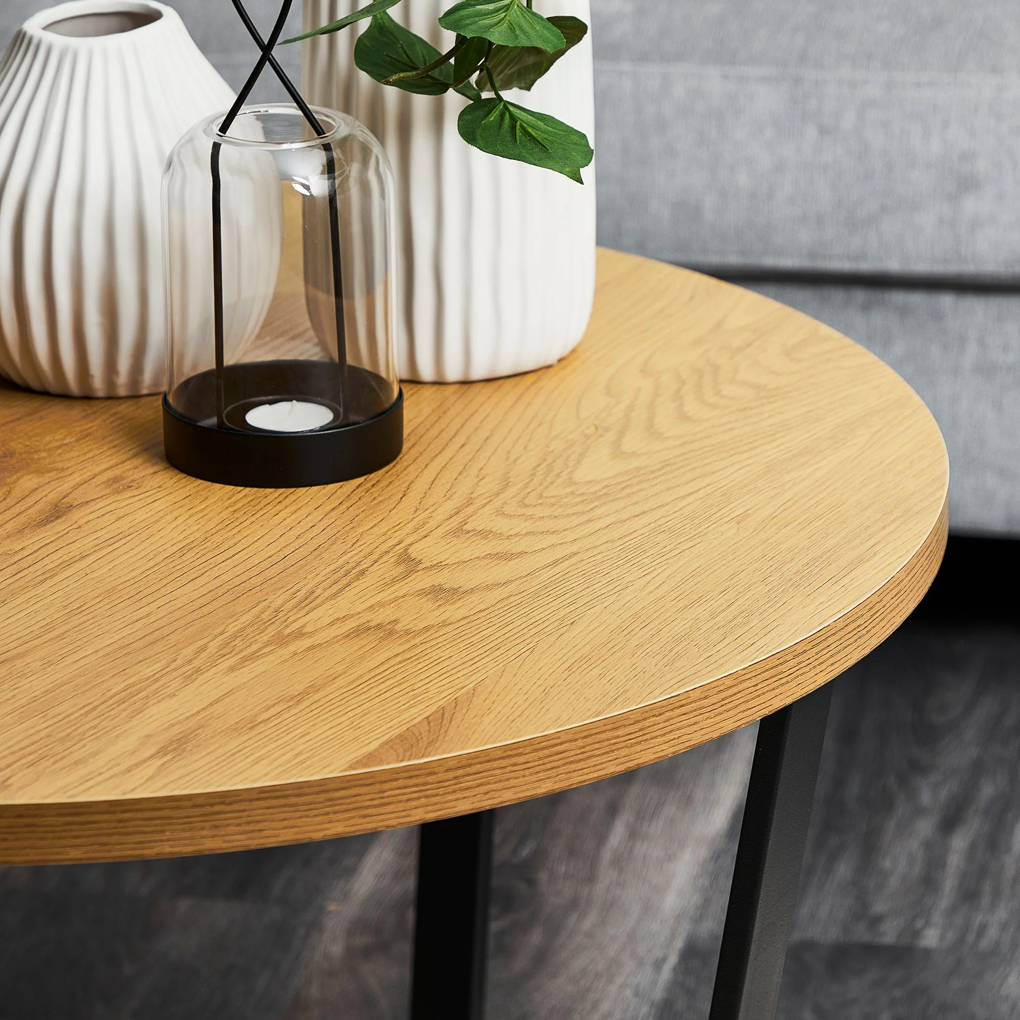 Arizona Round Coffee Table Natural - Image 5