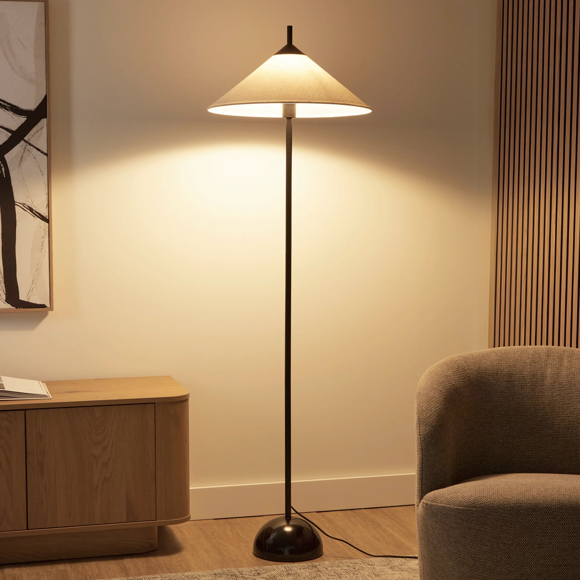 Arlo Floor Lamp Black - Image 4