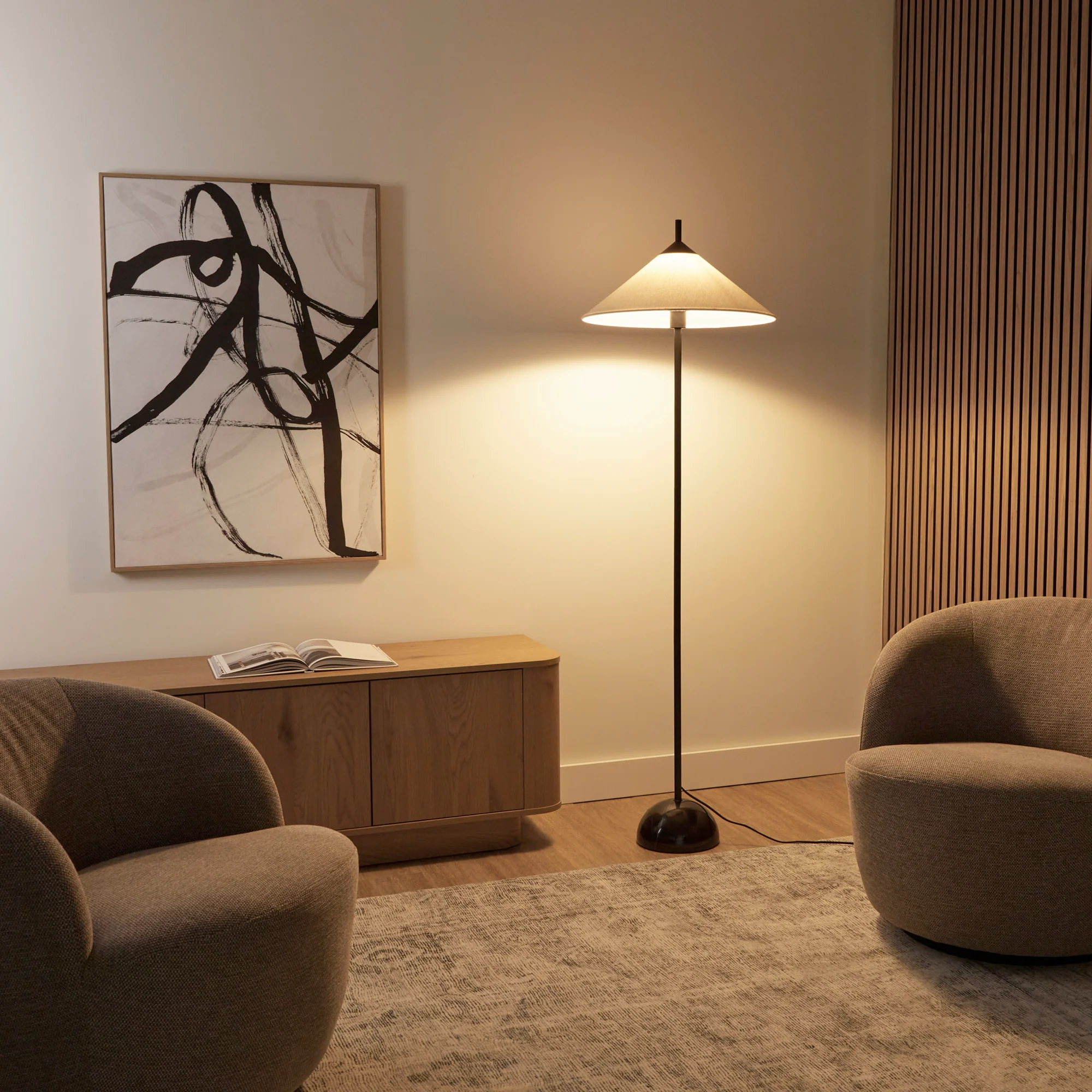 Arlo Floor Lamp Black - Image 8