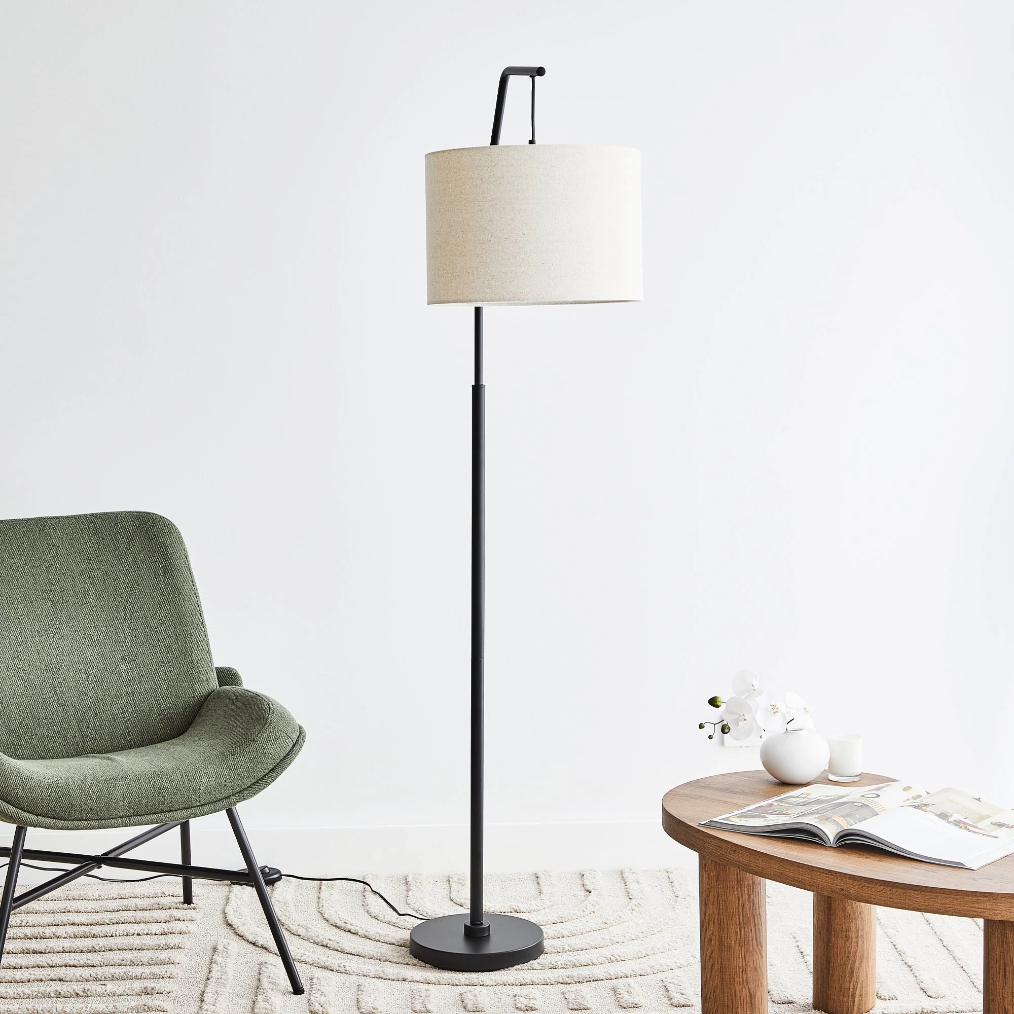 Astrid Hanging Floor Lamp Black - Image 7