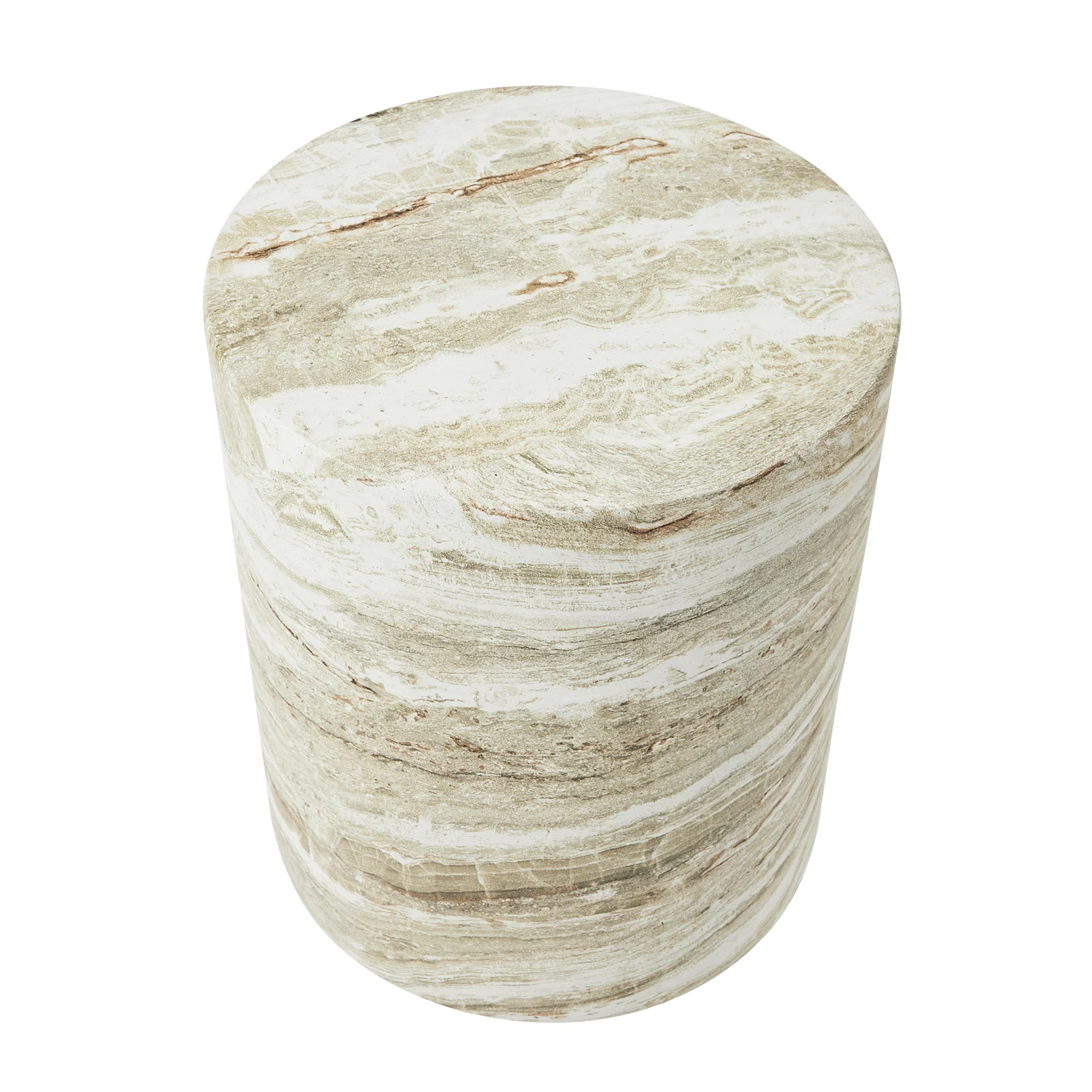 Astrid Green Marble Look Side Table - Image 11