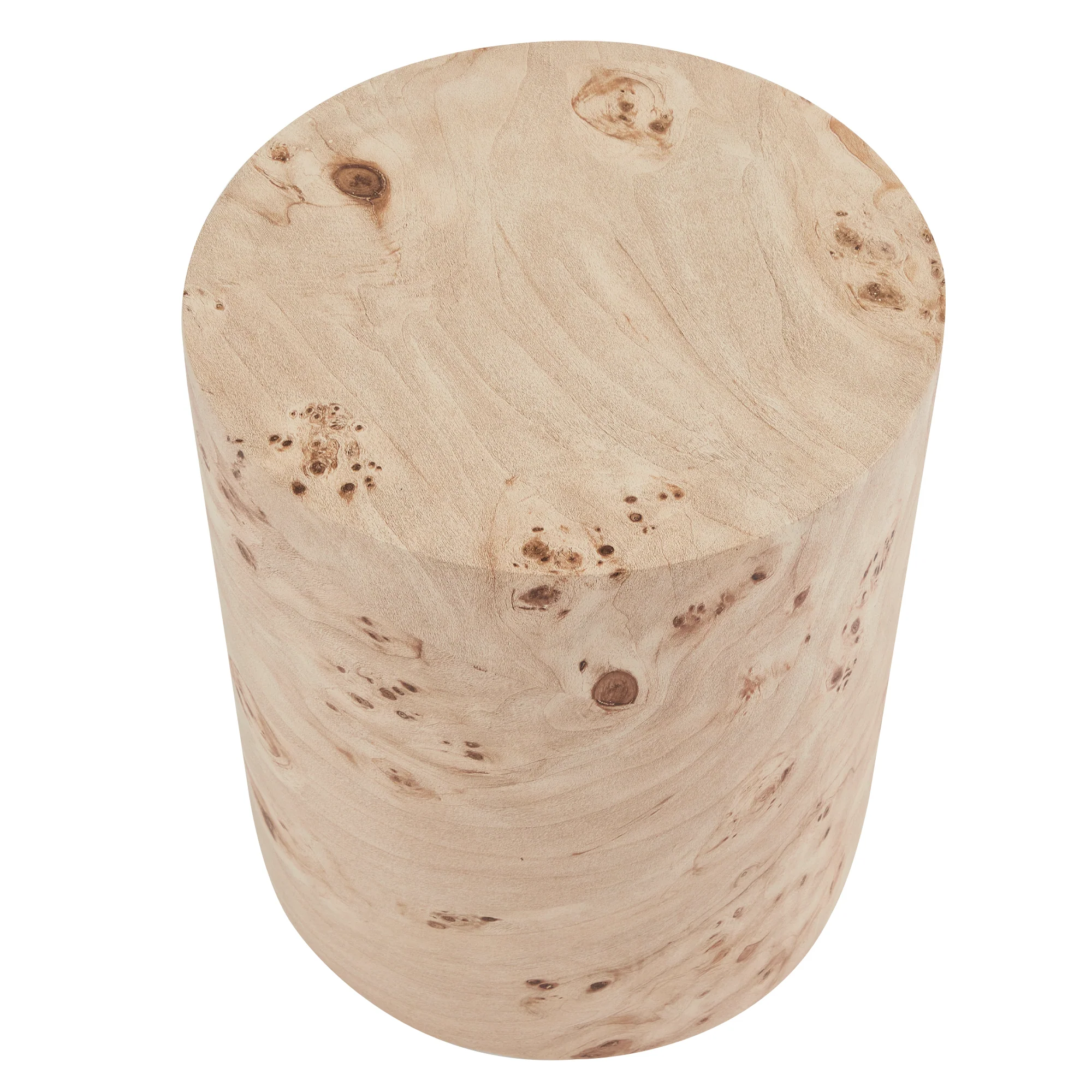 Astrid Burl Look Side Table - Image 10
