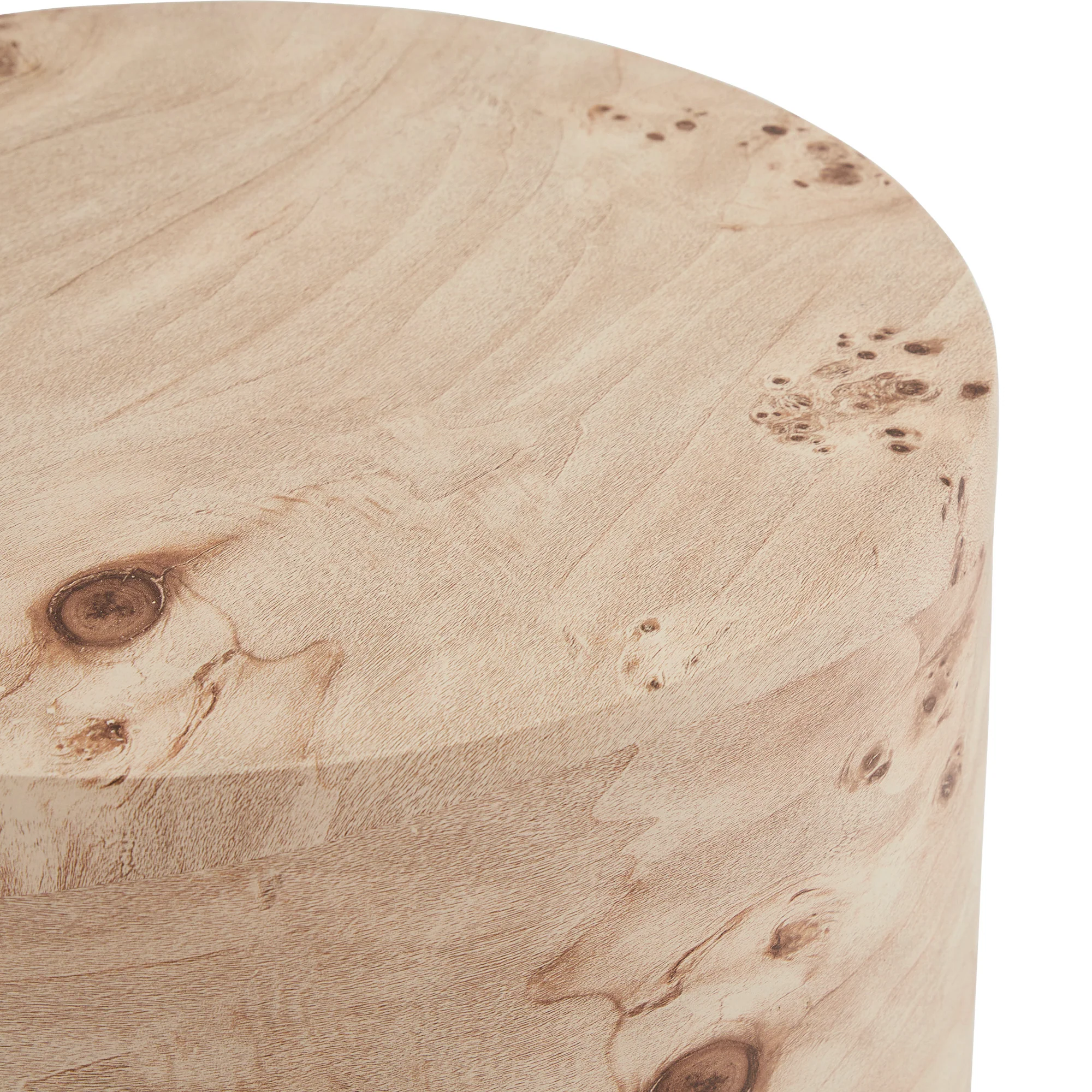 Astrid Burl Look Side Table - Image 8