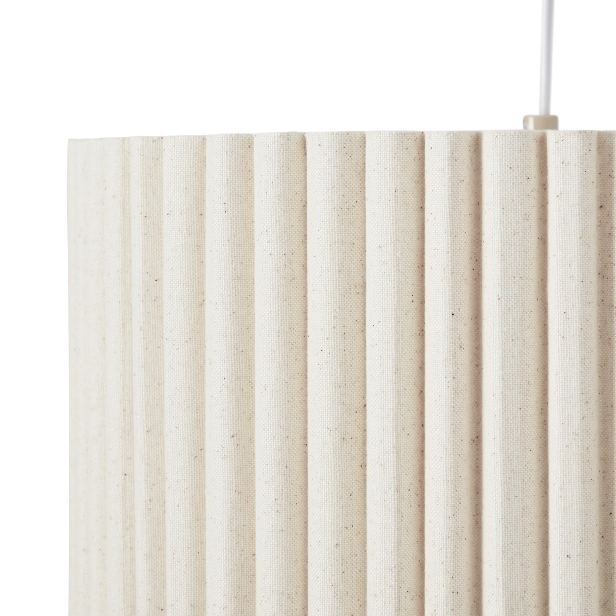 Astrid Hanging Ribbed Floor Lamp Oat - Image 13