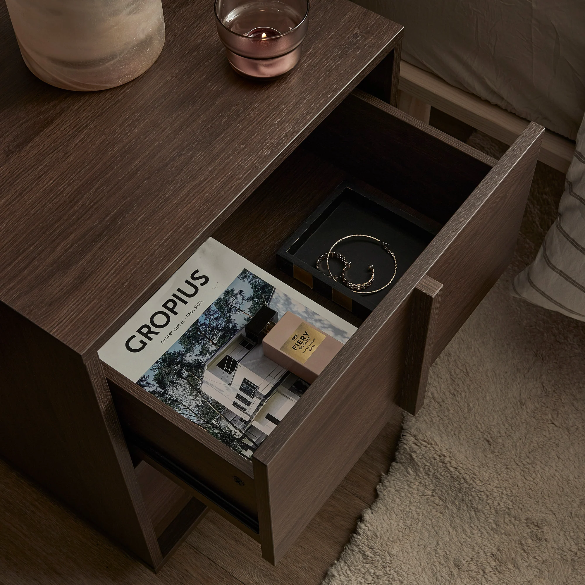 Auggie Bedside Table Walnut (Set of 2) - Image 7
