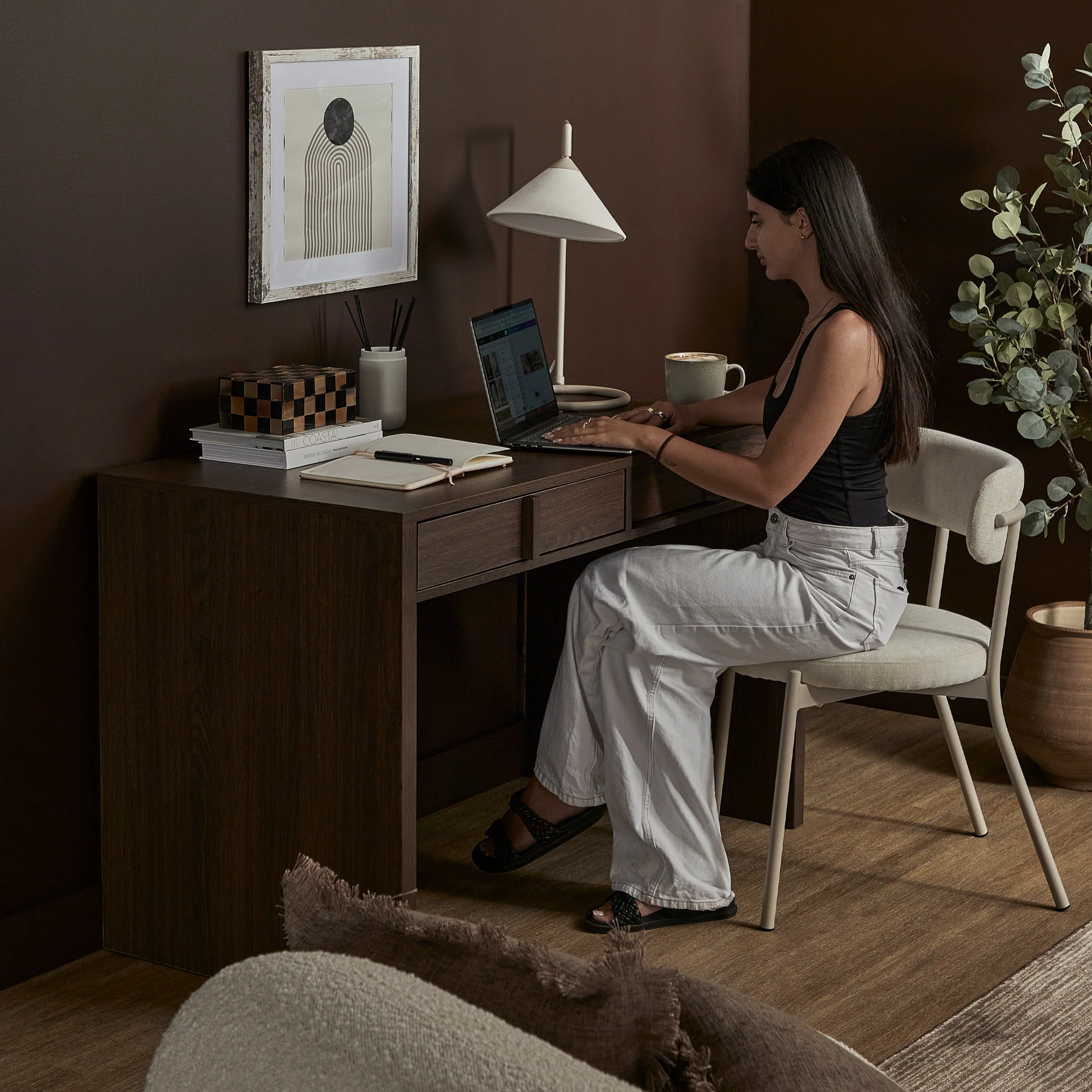 Auggie Desk Walnut - Image 5