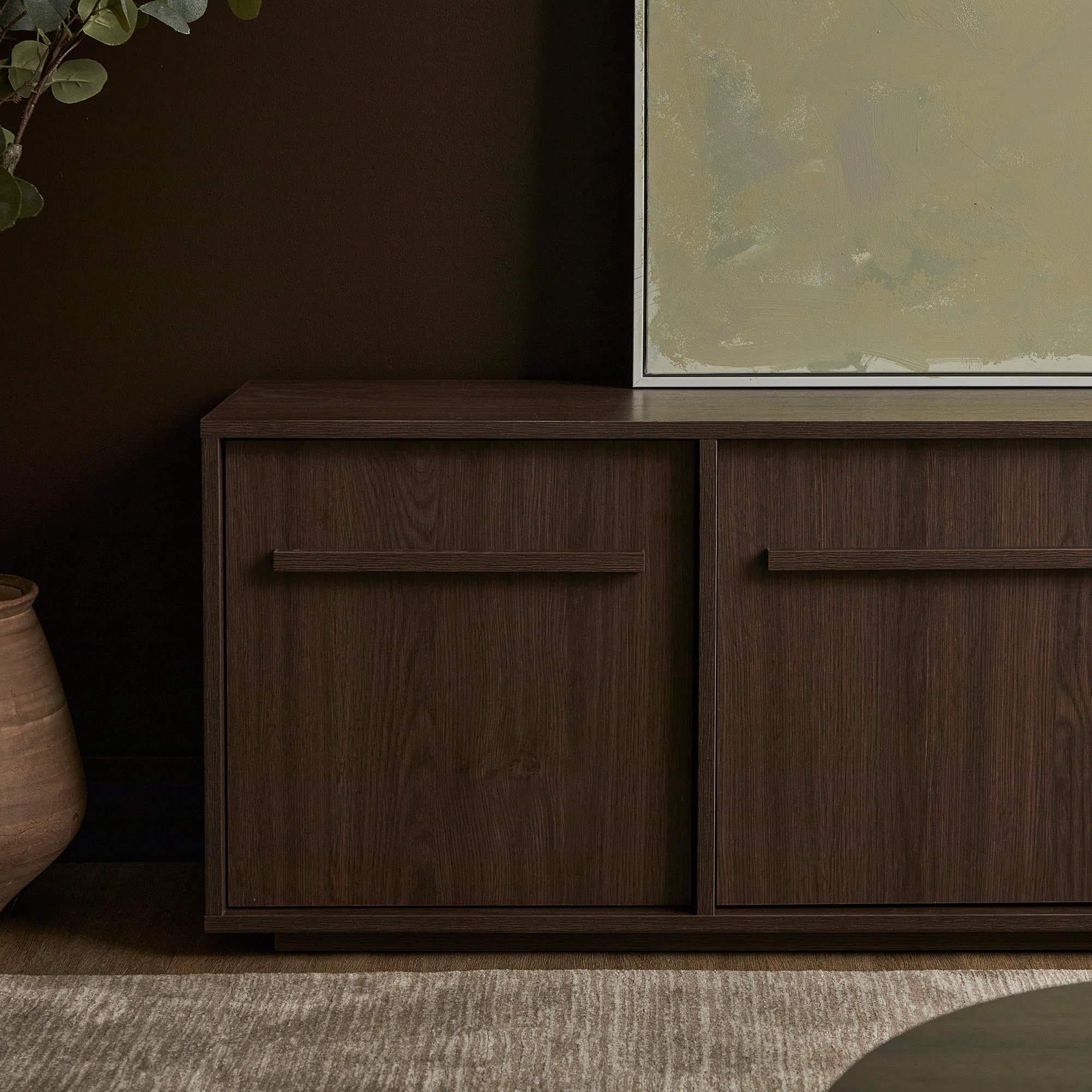Auggie Entertainment Unit Walnut (180cm) - Image 10