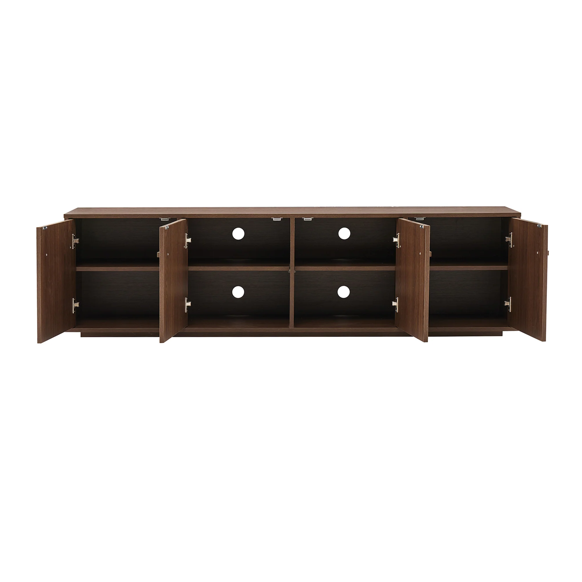 Auggie Entertainment Unit Walnut (180cm) - Image 12