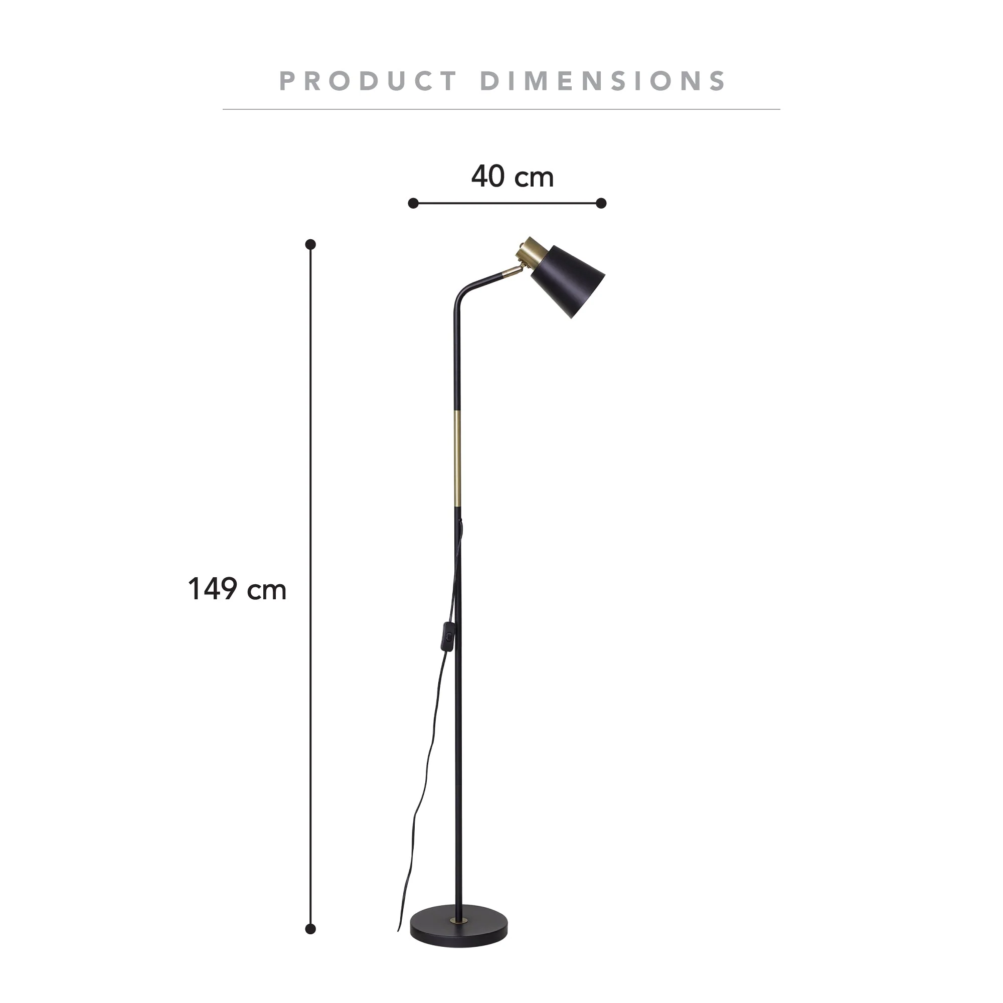 Avi Floor Lamp White - Image 13