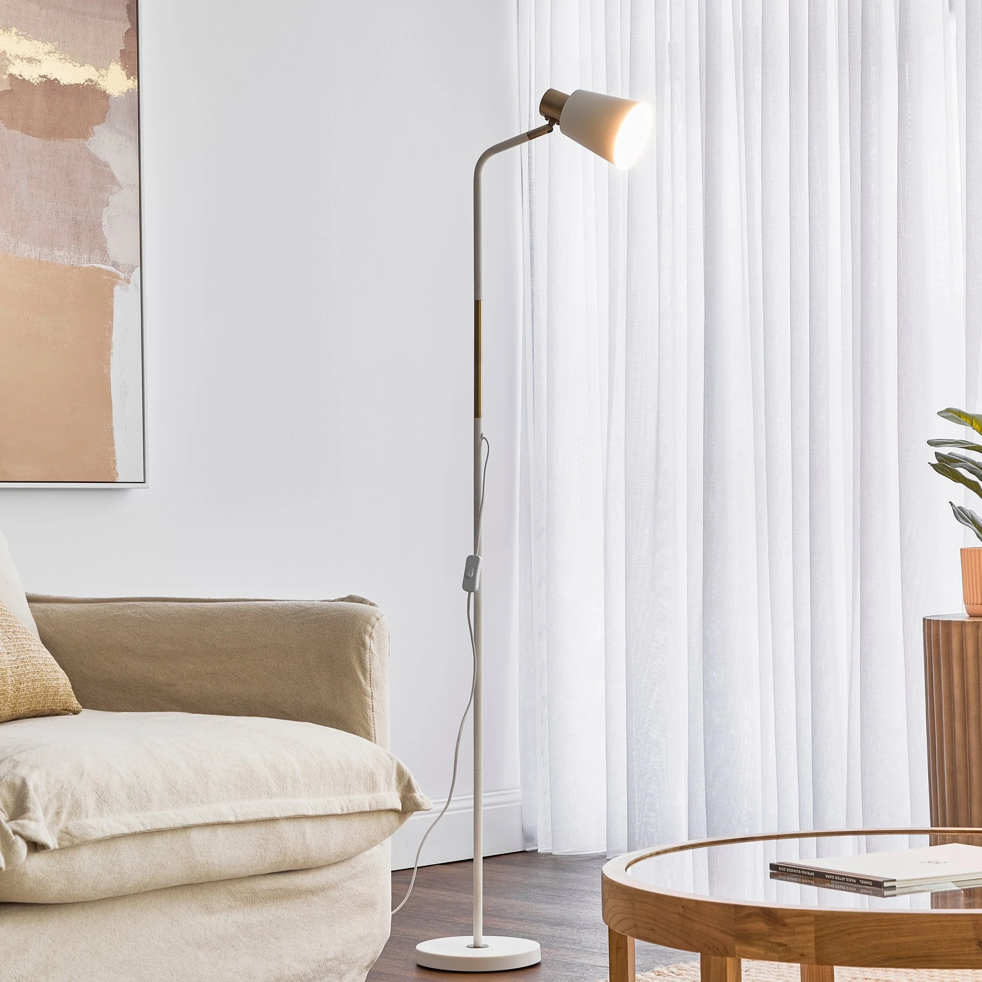 Avi Floor Lamp White - Image 5