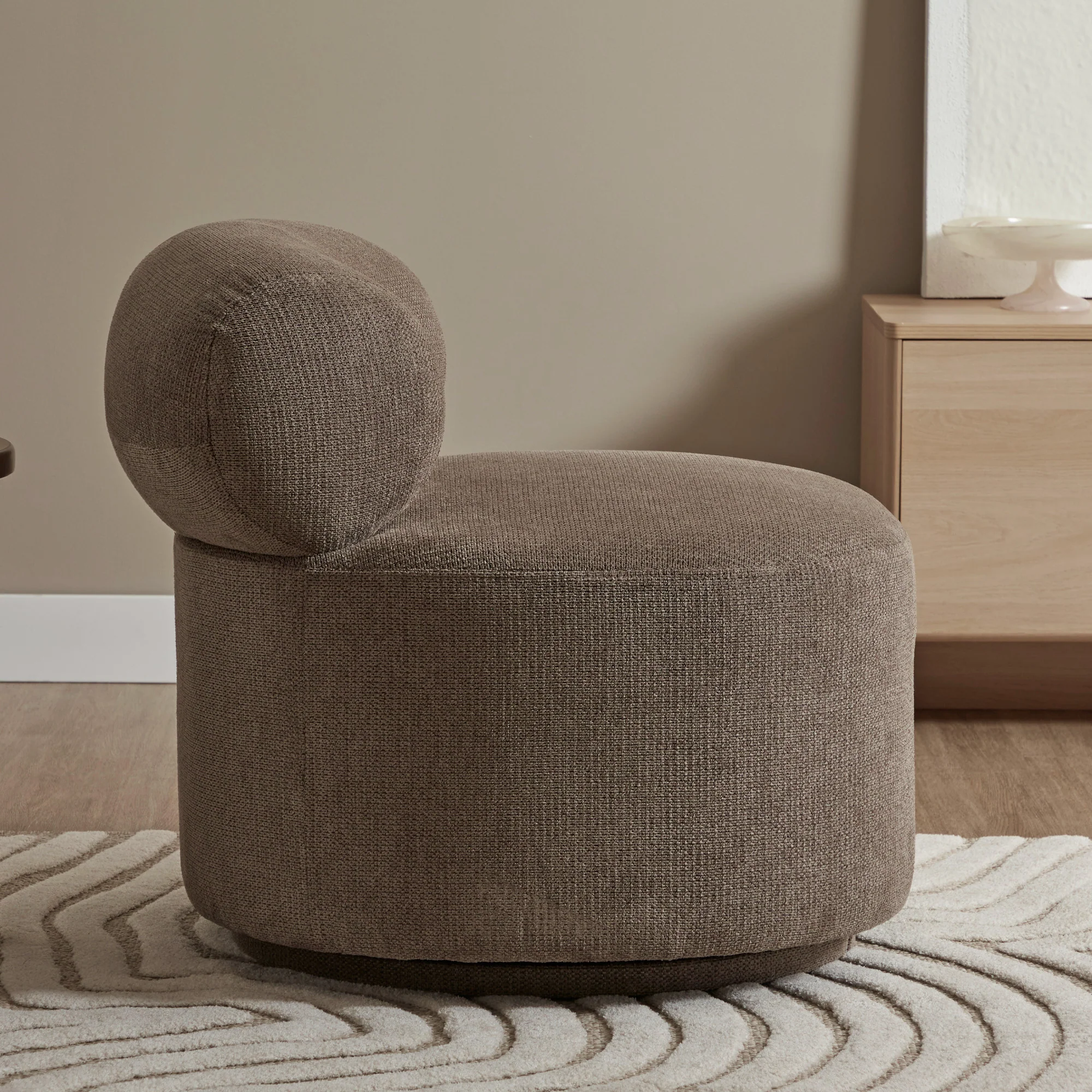 Bailey Armchair Chocolate - Image 5
