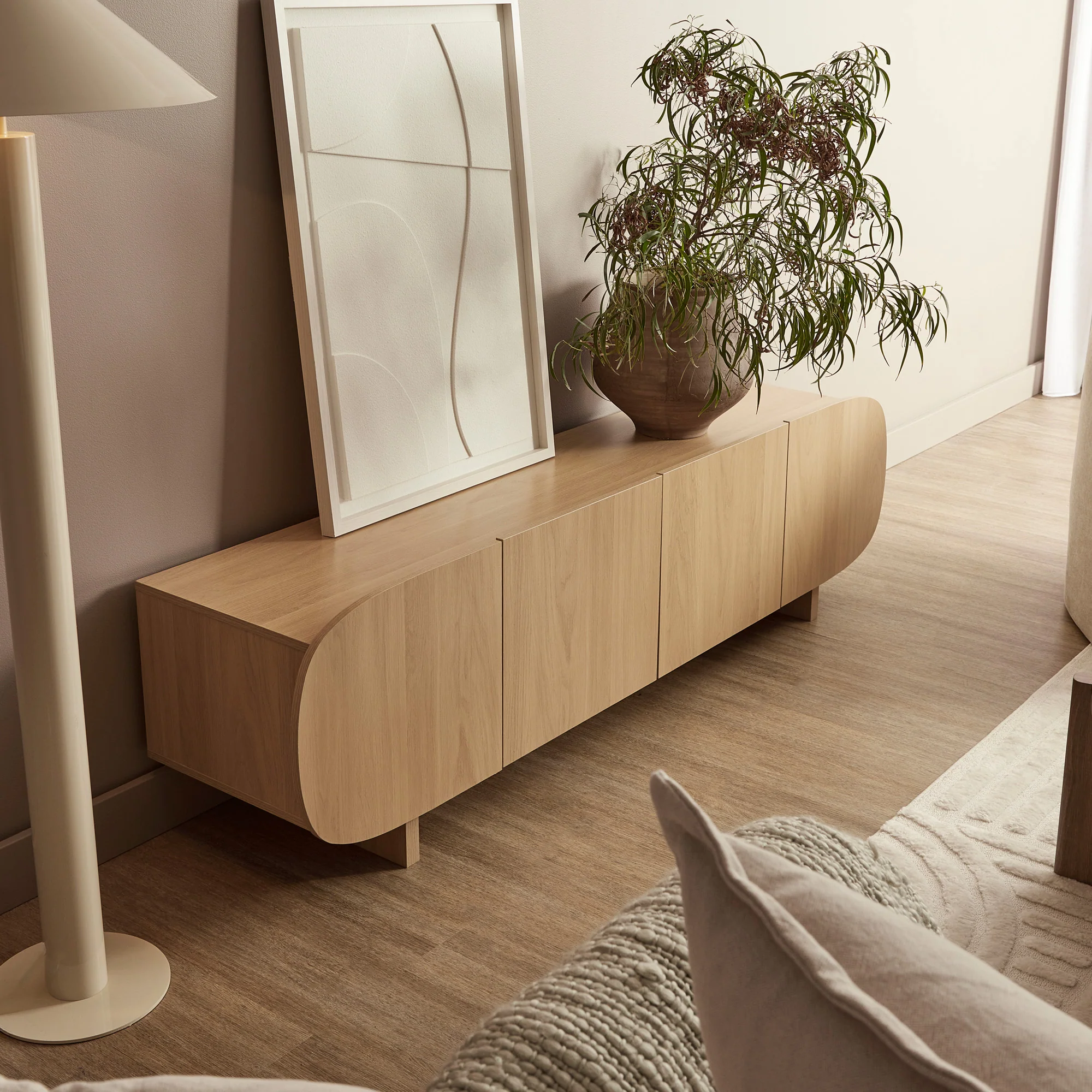 Balwyn Entertainment Unit (180cm) - Image 9